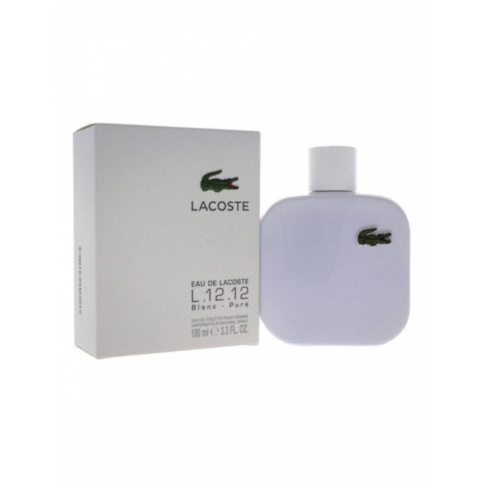 Loción Lacoste L.12.12 Blanc Eau de Toilette 100 ml