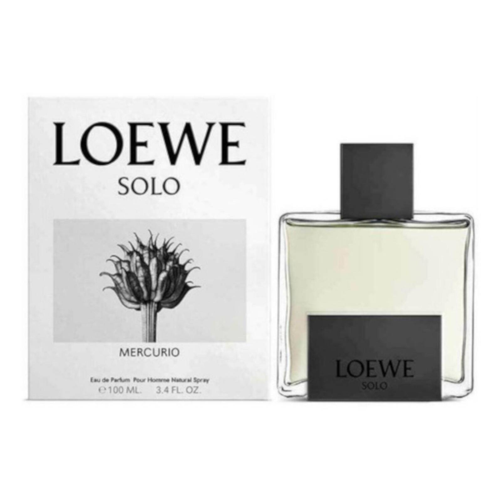 Loción Solo Mercurio de Loewe 100 ml EDP 