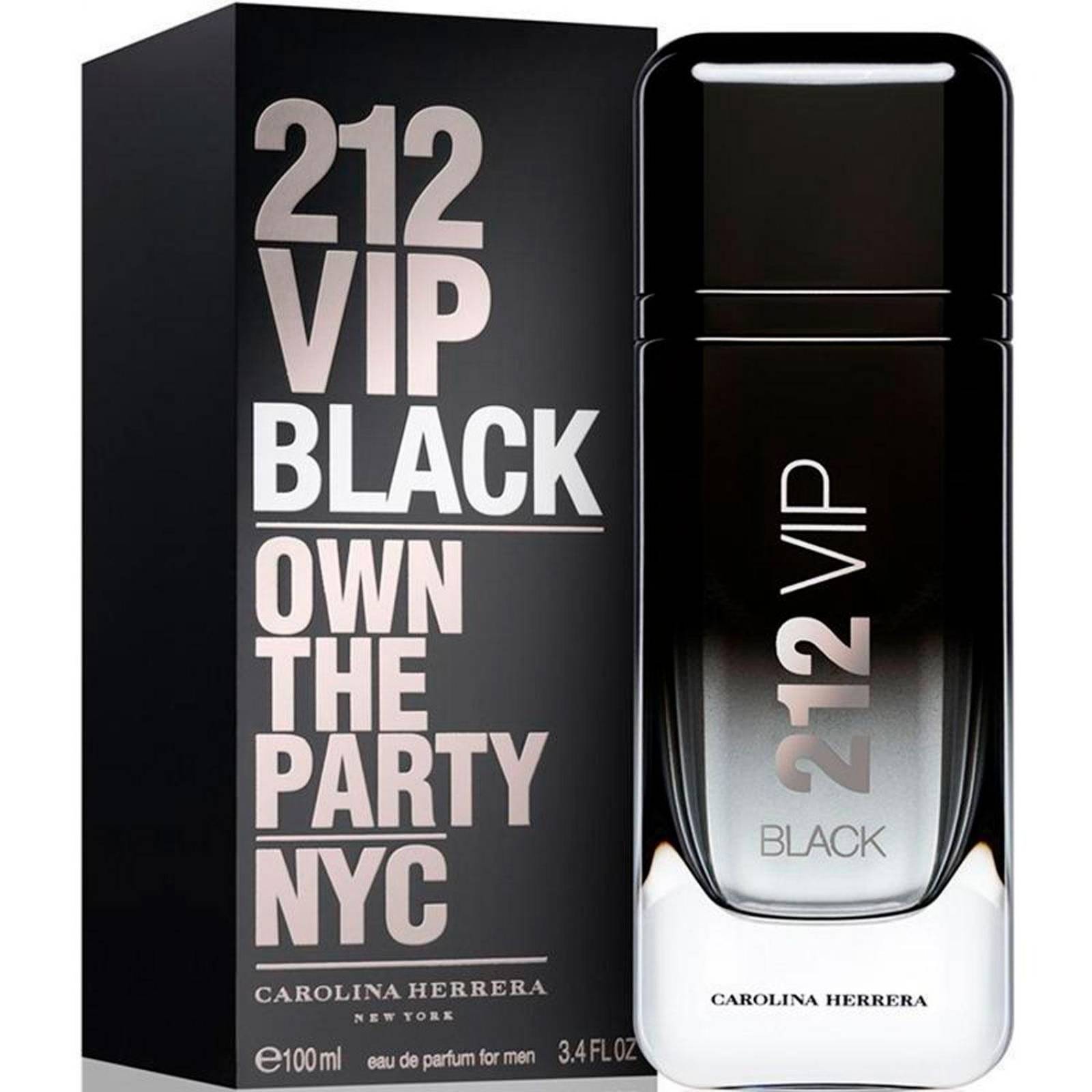 Loción 212 VIP Men in Black de Carolina Herrera EDP 200 ml 