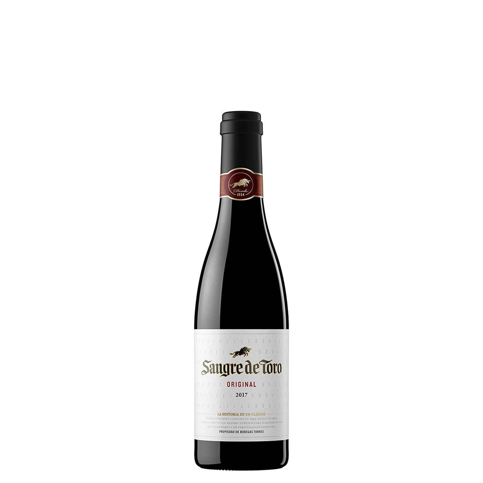 Caja de 24 Vino Tinto Torres Sangre De Toro Original 187 ml 