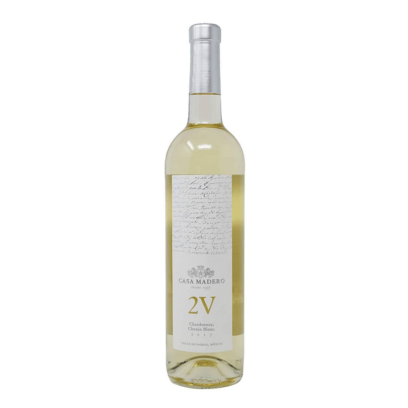 Caja de 12 Vino Blanco Casa Madero 2V 750 ml