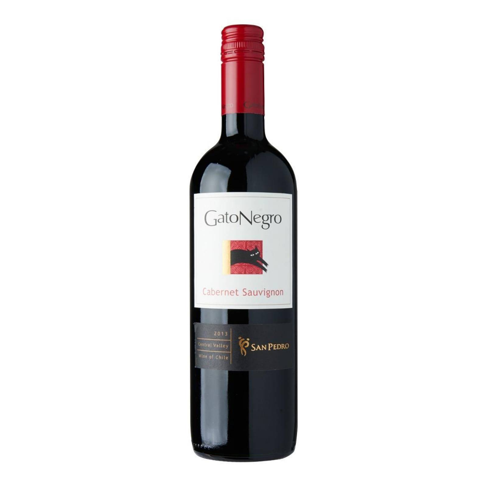Vino Tinto Gato Negro Cabernet Sauvignon 750 ml 