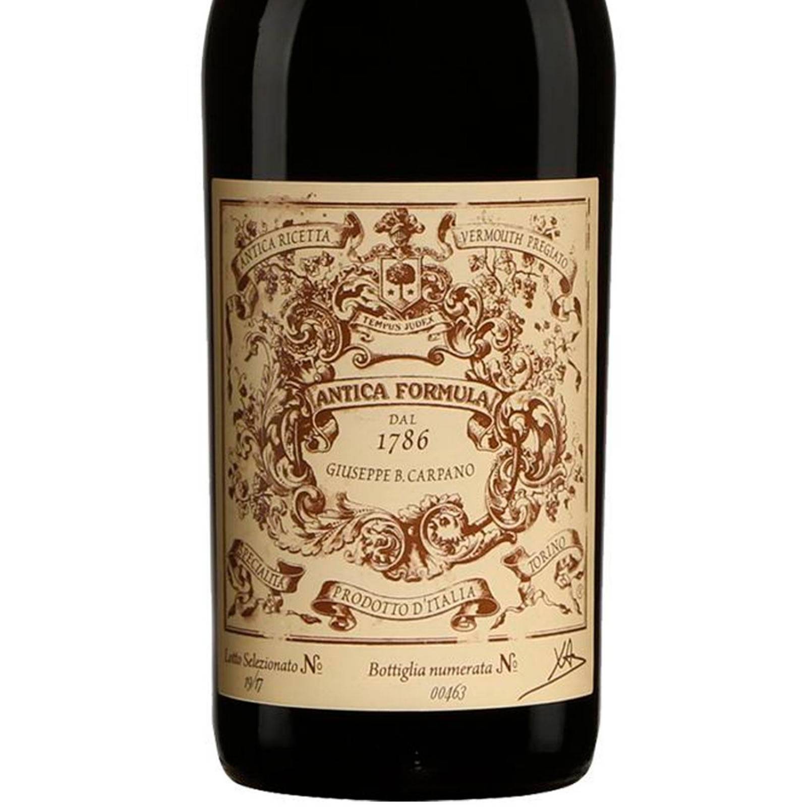 Vermouth Carpano Antica Formula 1 L