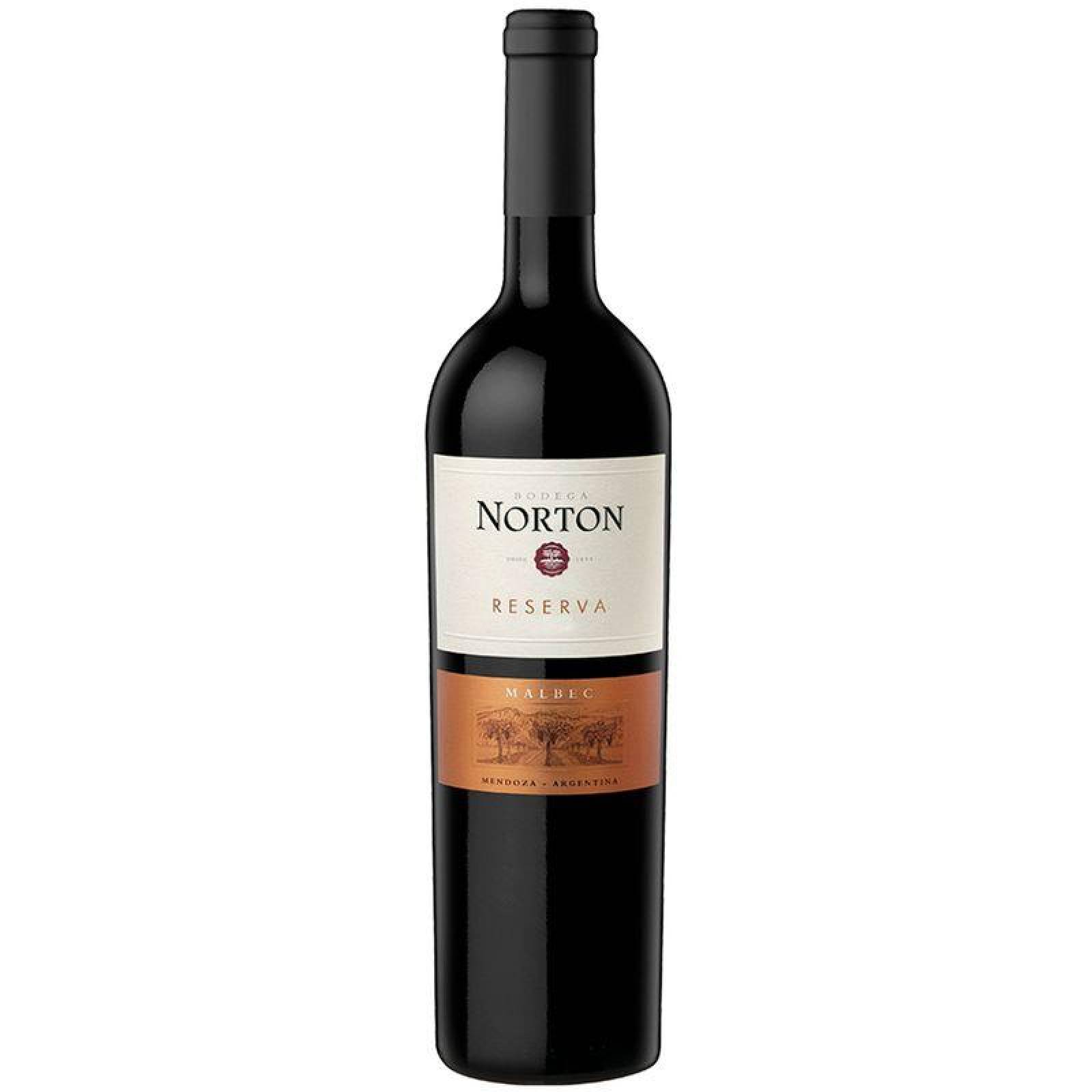 Pack de 4 Vino Tinto Norton Reserva Malbec 750 ml 