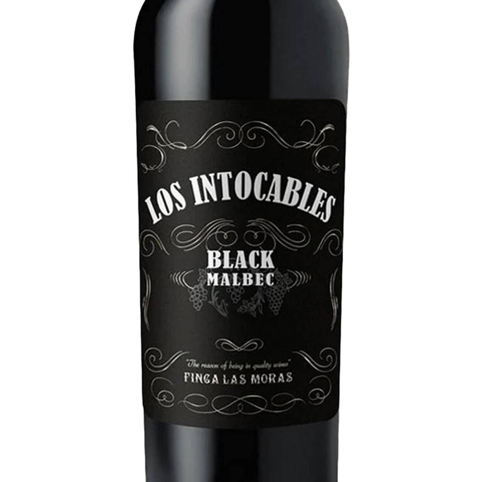 Vino Tinto Los Intocables Black Malbec 750 ml