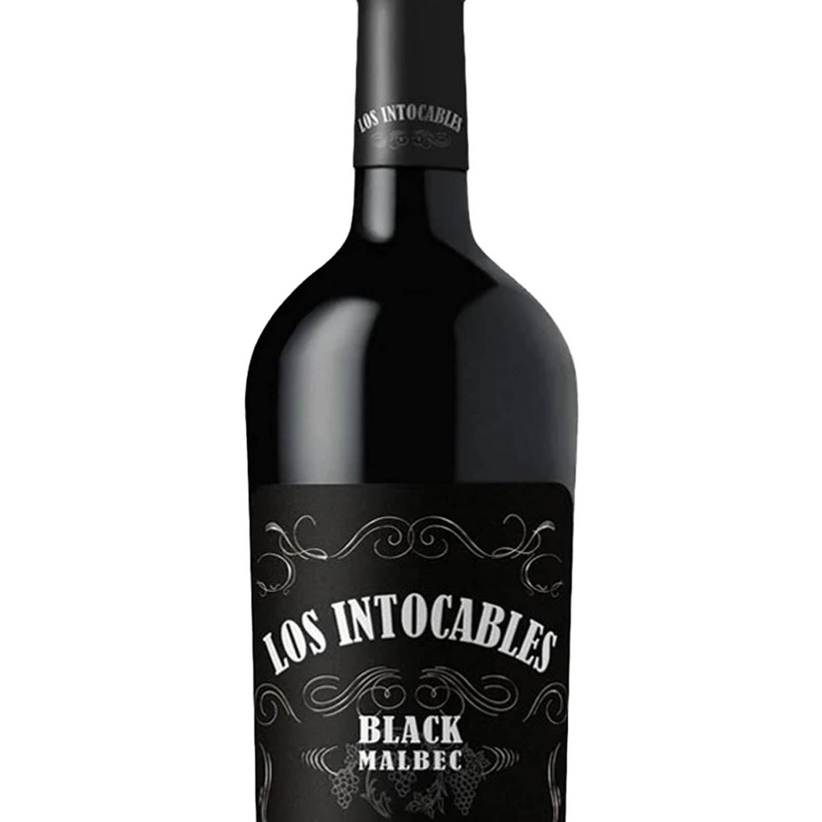 Vino Tinto Los Intocables Black Malbec 750 ml