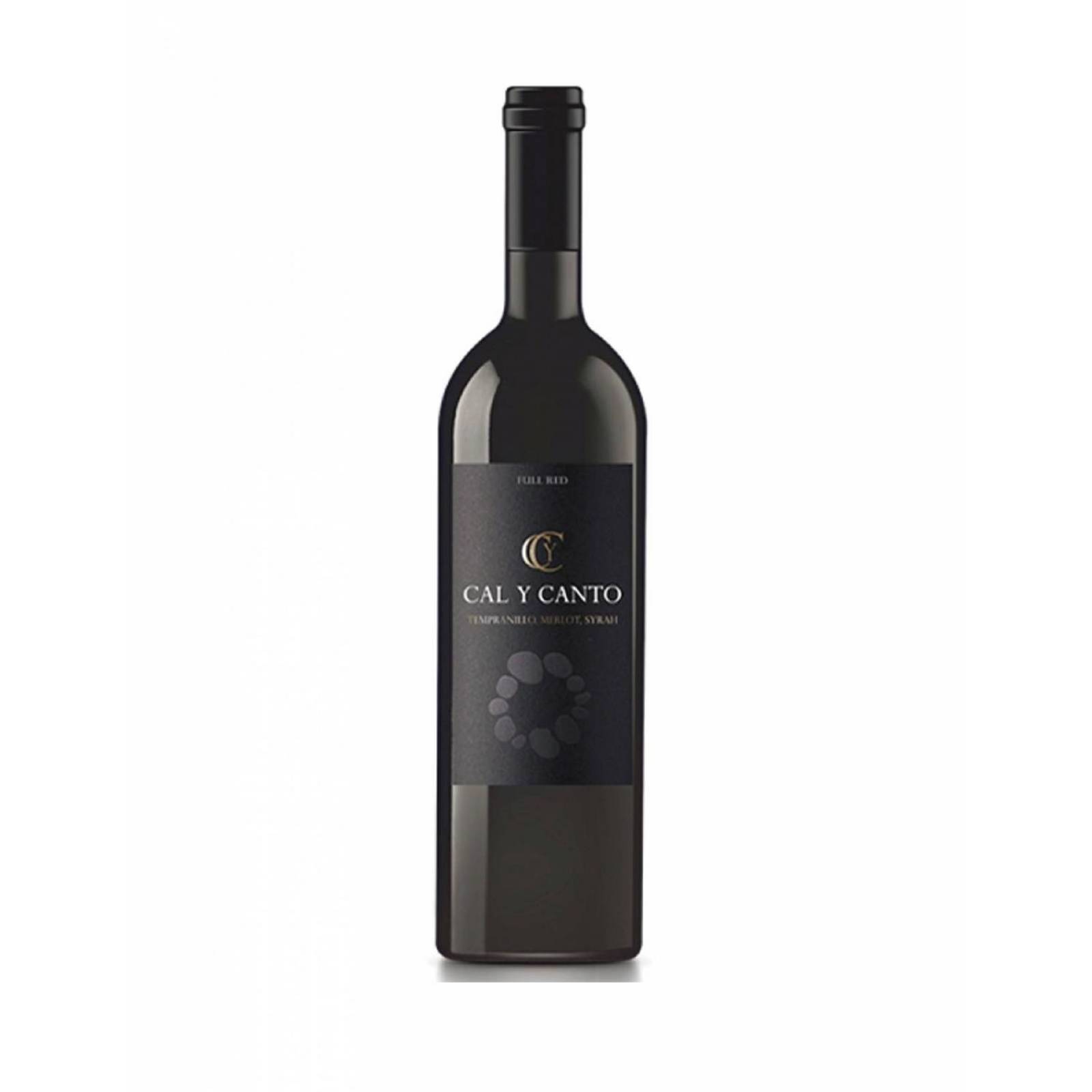 Vino Tinto Cal y Canto Tempranillo - Merlot - Syrah 750 ml