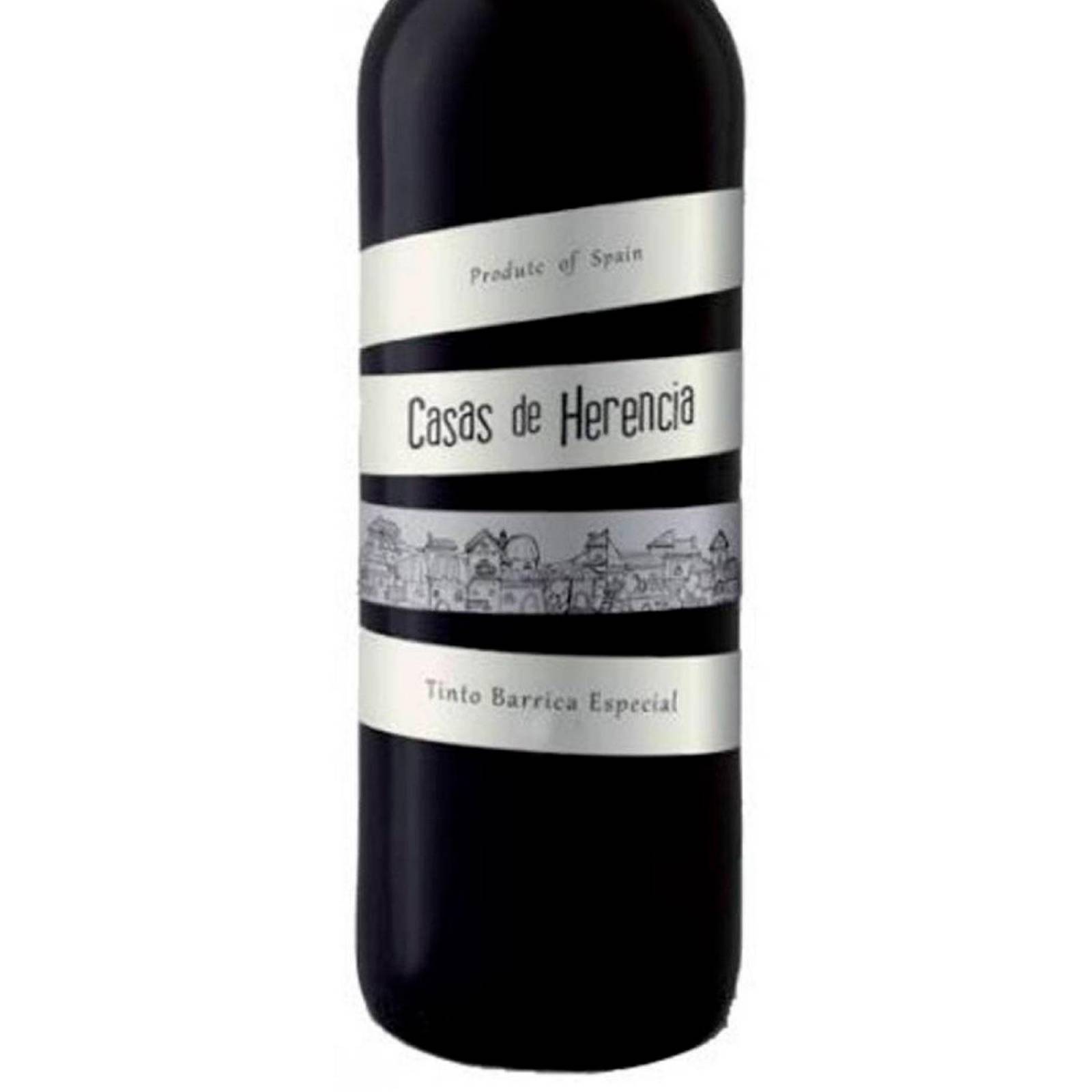 Vino Tinto Casas De Herencia Tempranillo Monastrell 750 ml 