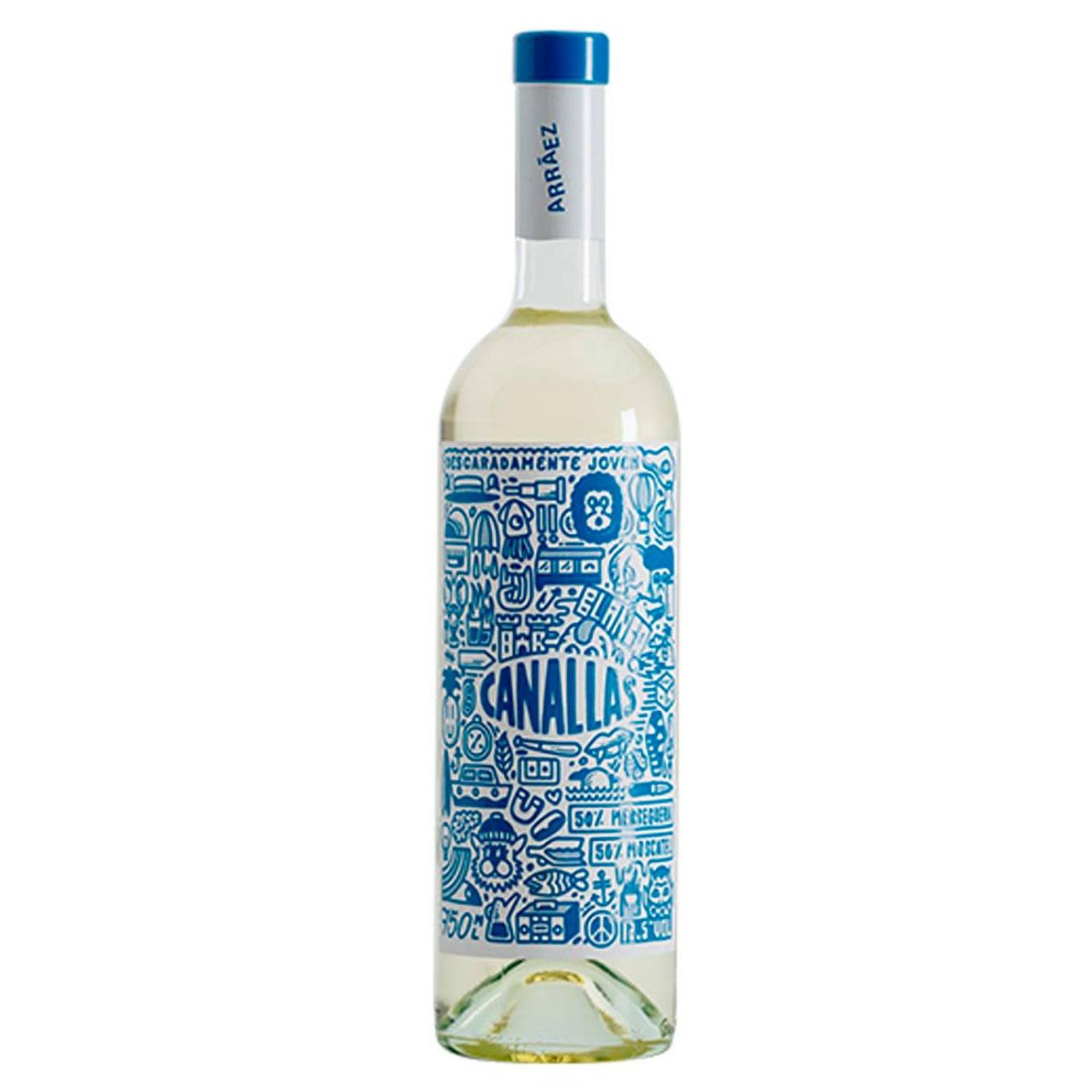 Vino Blanco Arráez Canallas 750 ml 