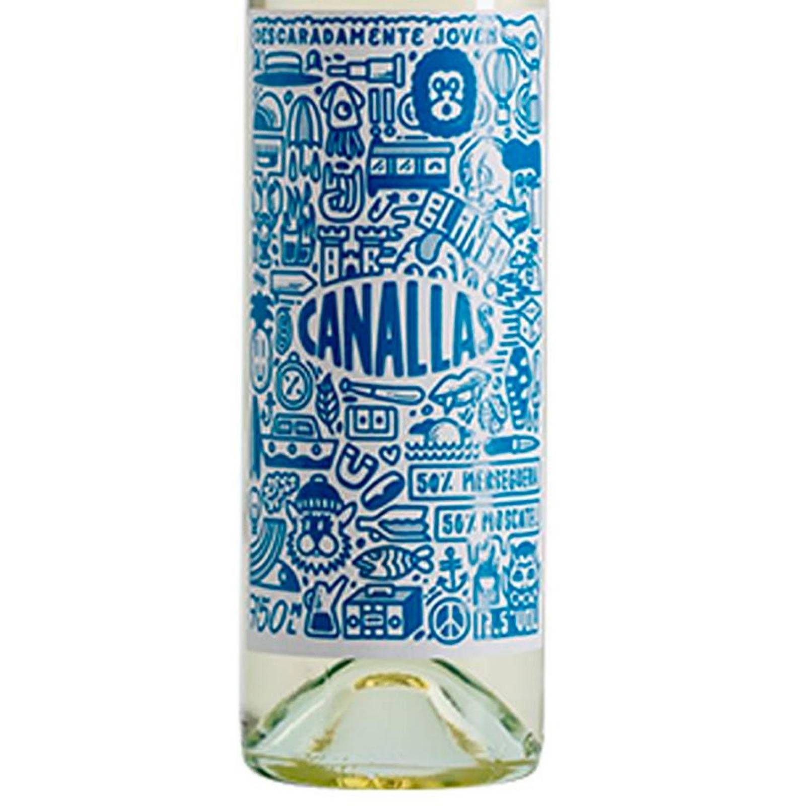 Vino Blanco Arráez Canallas 750 ml 