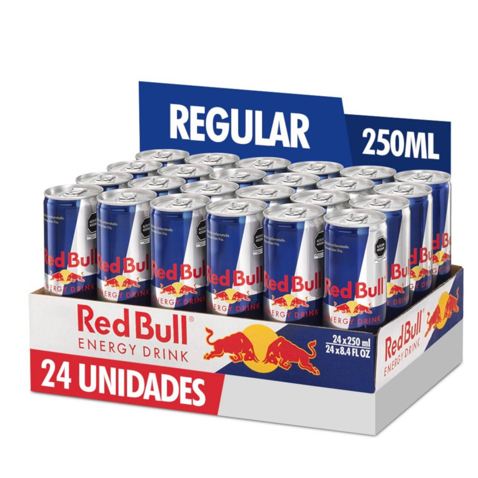 Pack de 24 Energizante Red Bull Energy Drink 250 ml 