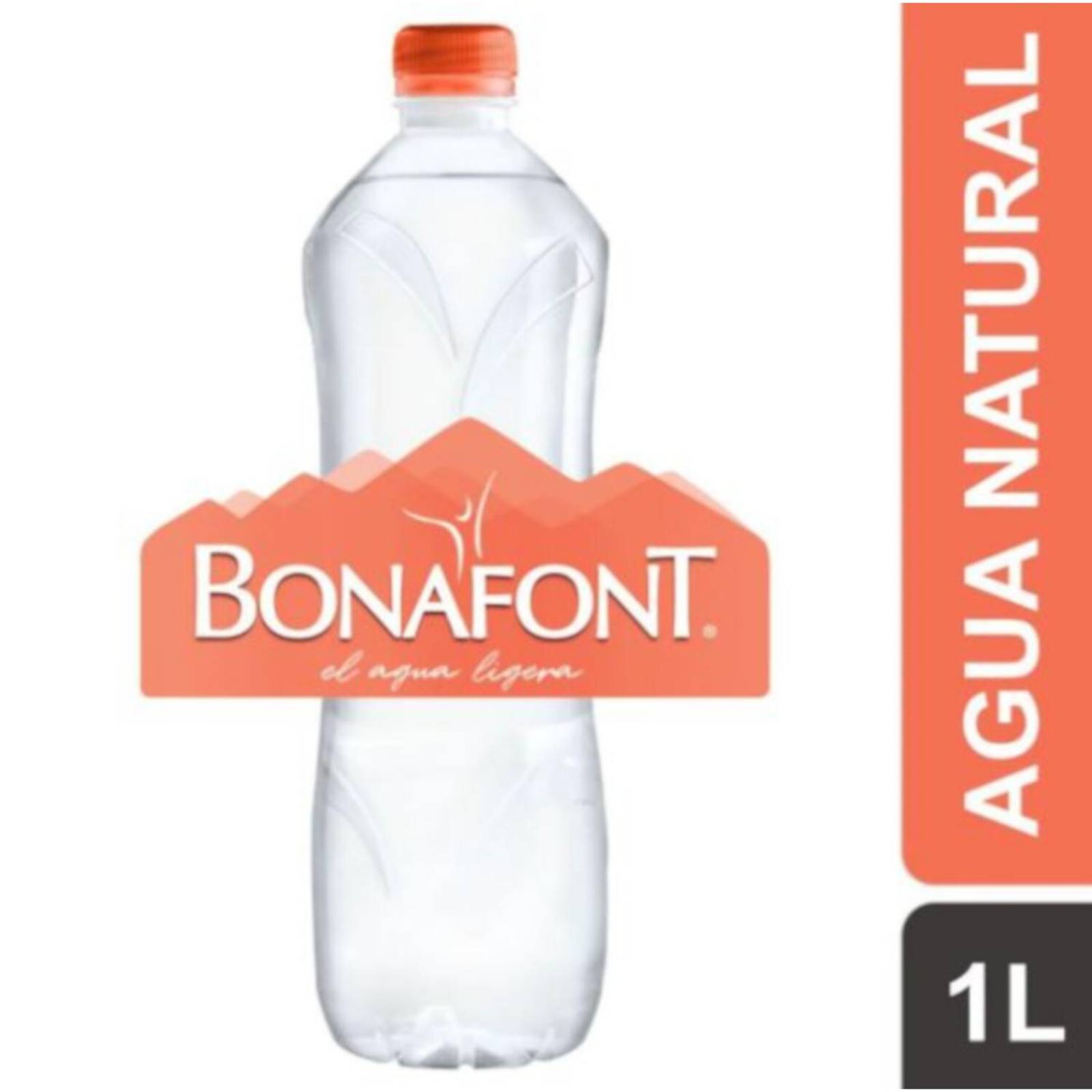 Pack de 12 Agua Bonafont Natural 1 L