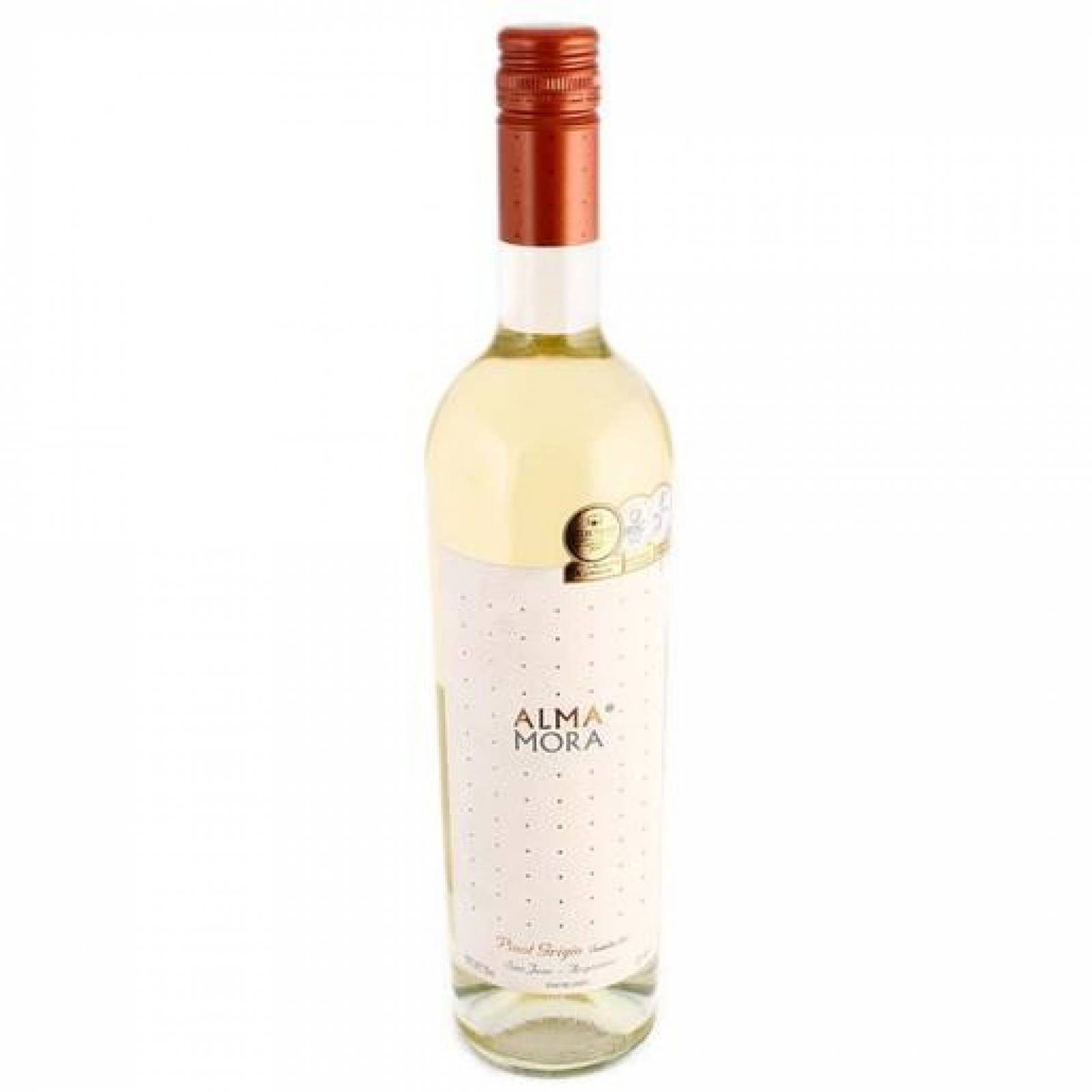 Pack de 2 Vino Blanco Alma Mora Pinot Grigio 750 ml 
