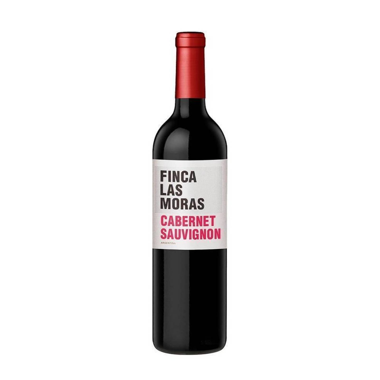 Pack de 2 Vino Tinto Finca Las Moras Cabernet Sauvignon 750 ml 