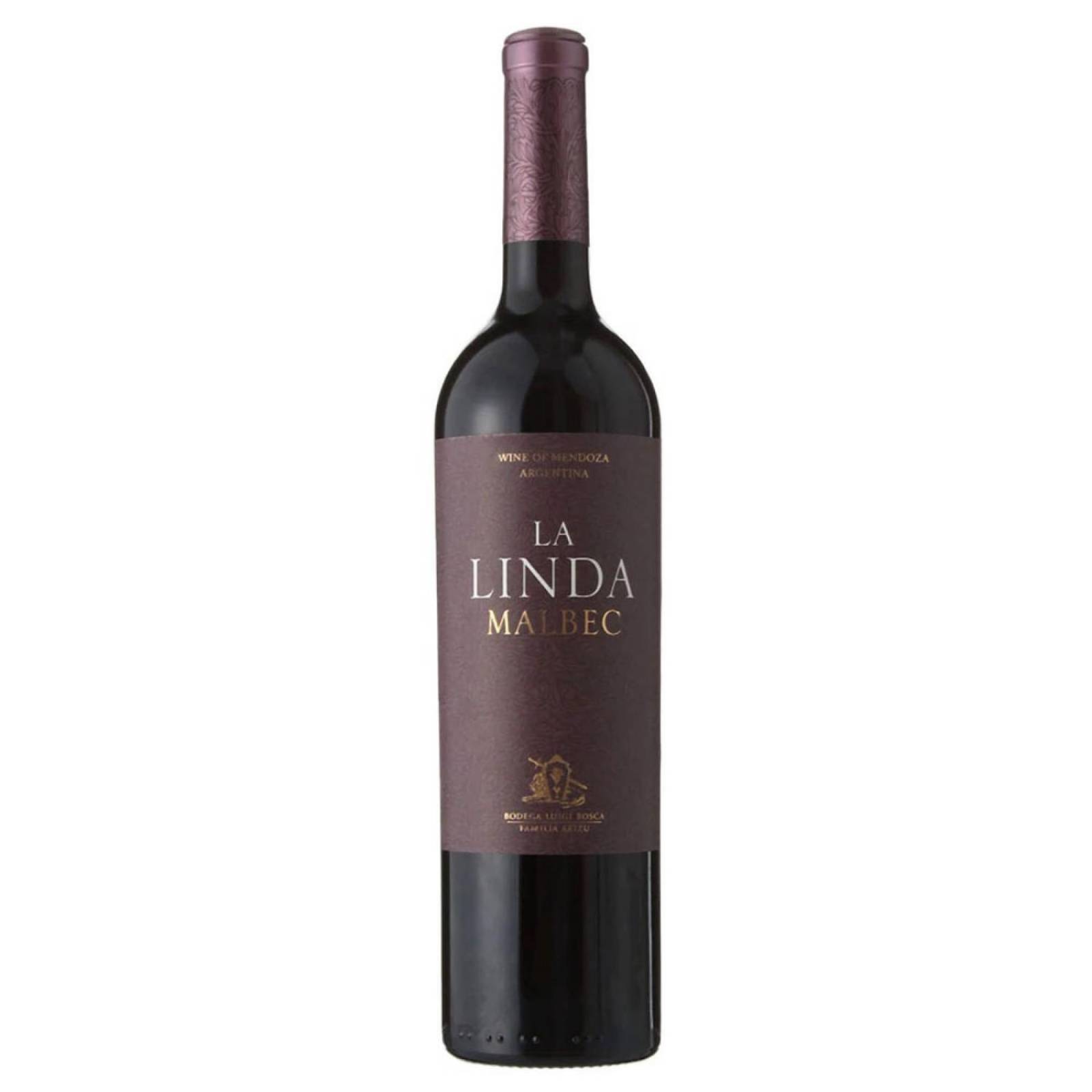 Pack de 4 Vino Tinto Finca La Linda Malbec 750 ml 