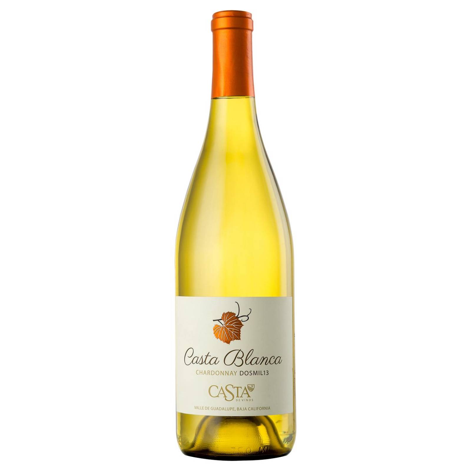 Vino Blanco Casta Blanca Chardonnay 750 ml 