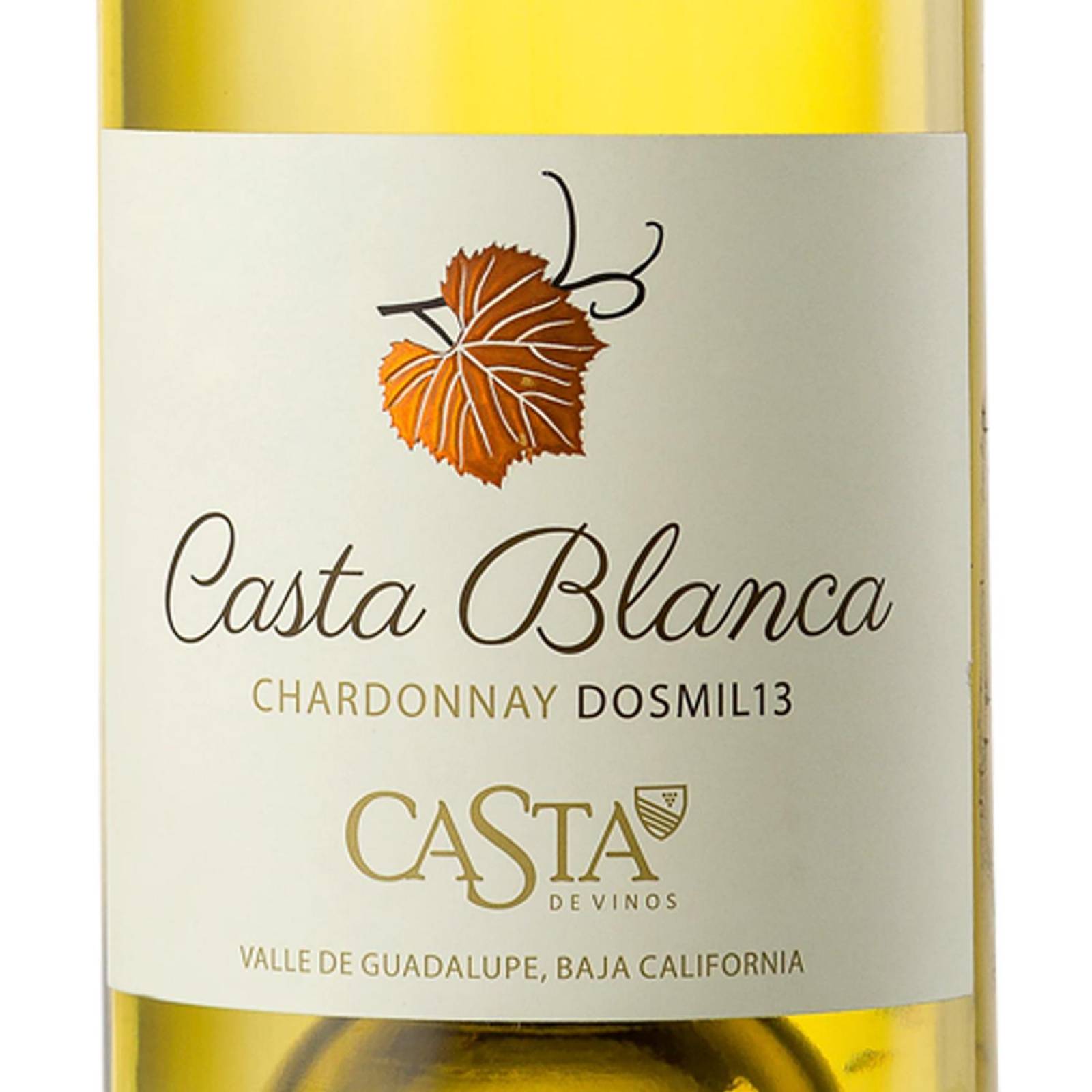 Vino Blanco Casta Blanca Chardonnay 750 ml 