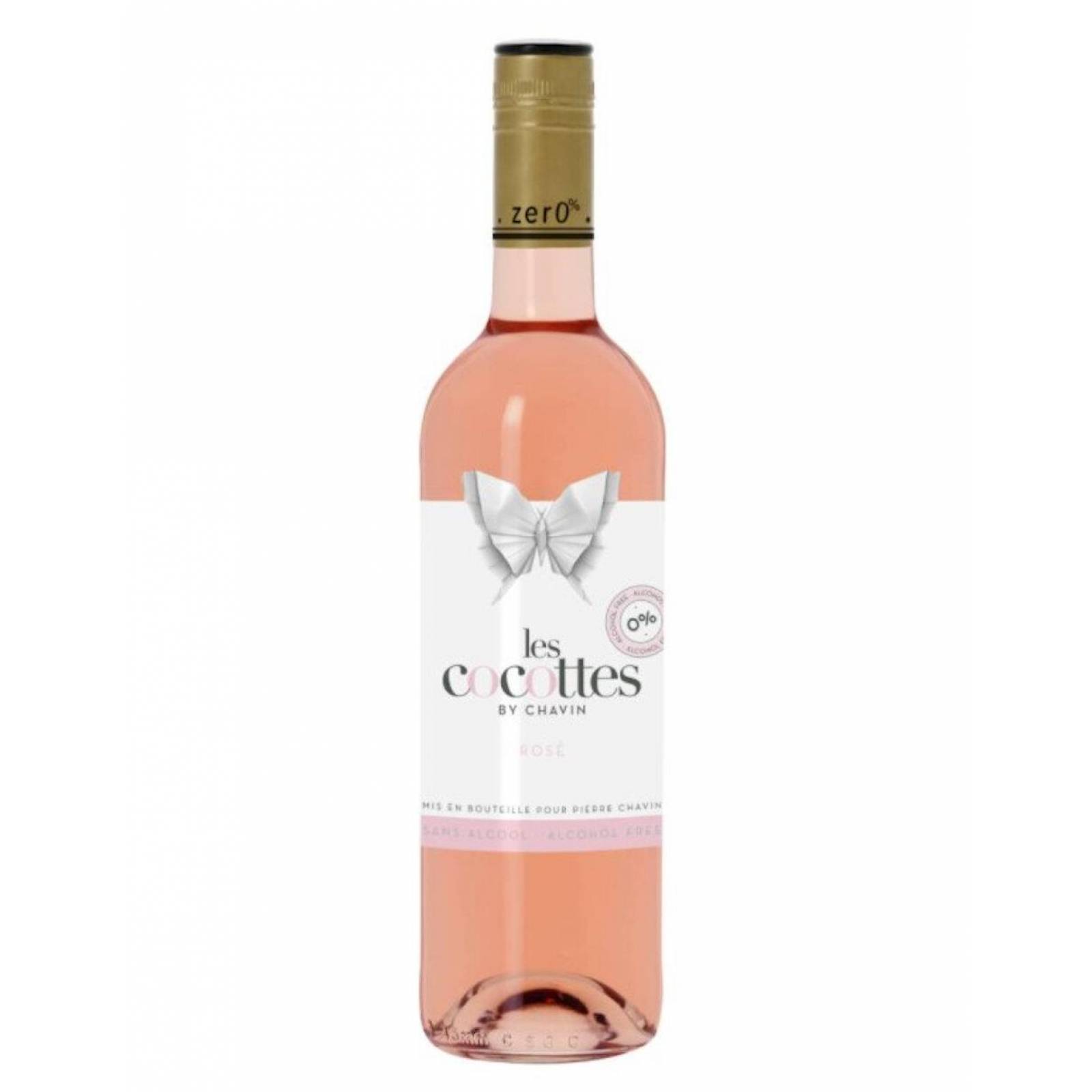 Vino Rosado Les Cocottes Cuvée Sin Alcohol 750 ml 