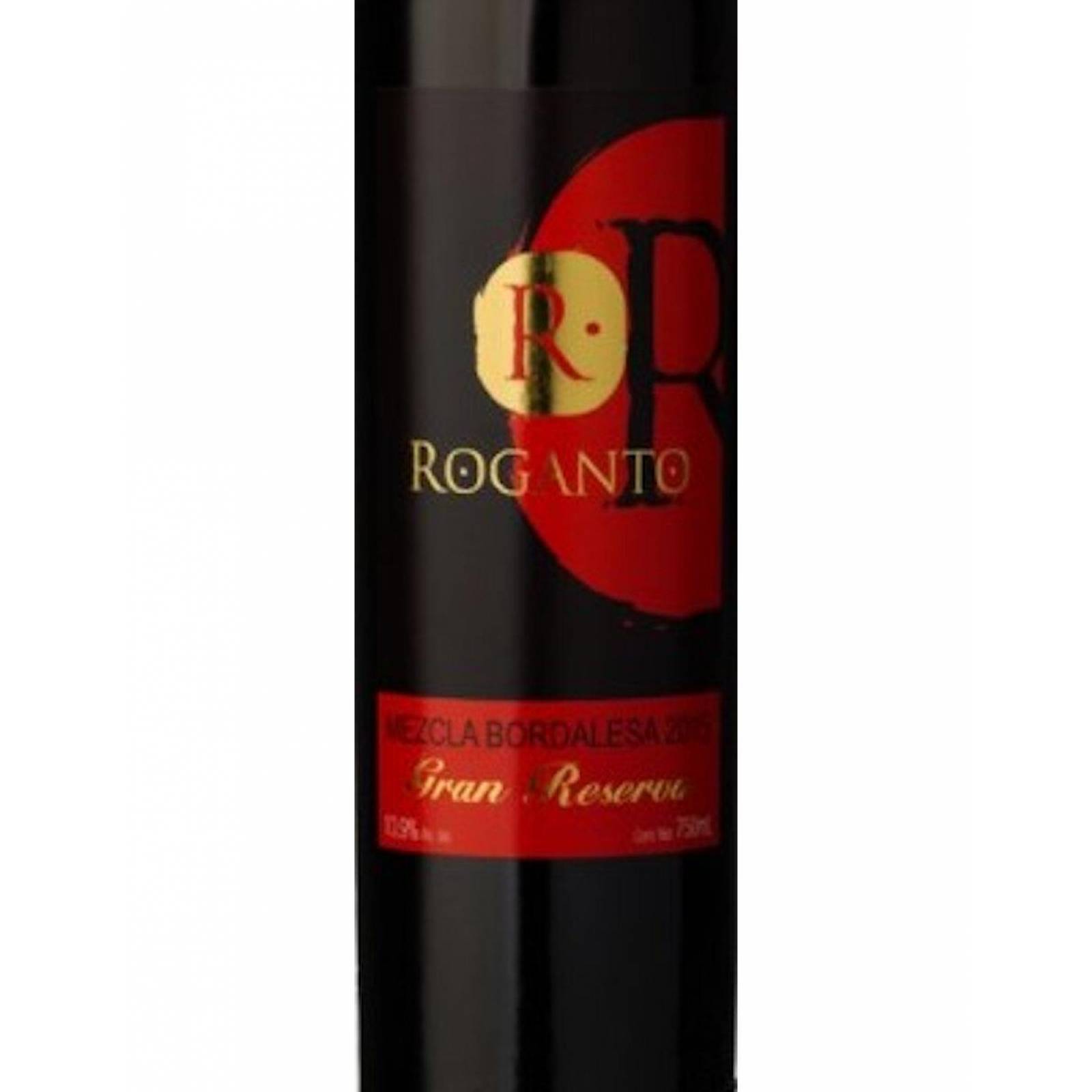 Vino Tinto Roganto Mezcla Bordalesa Gran Rva 750 ml 