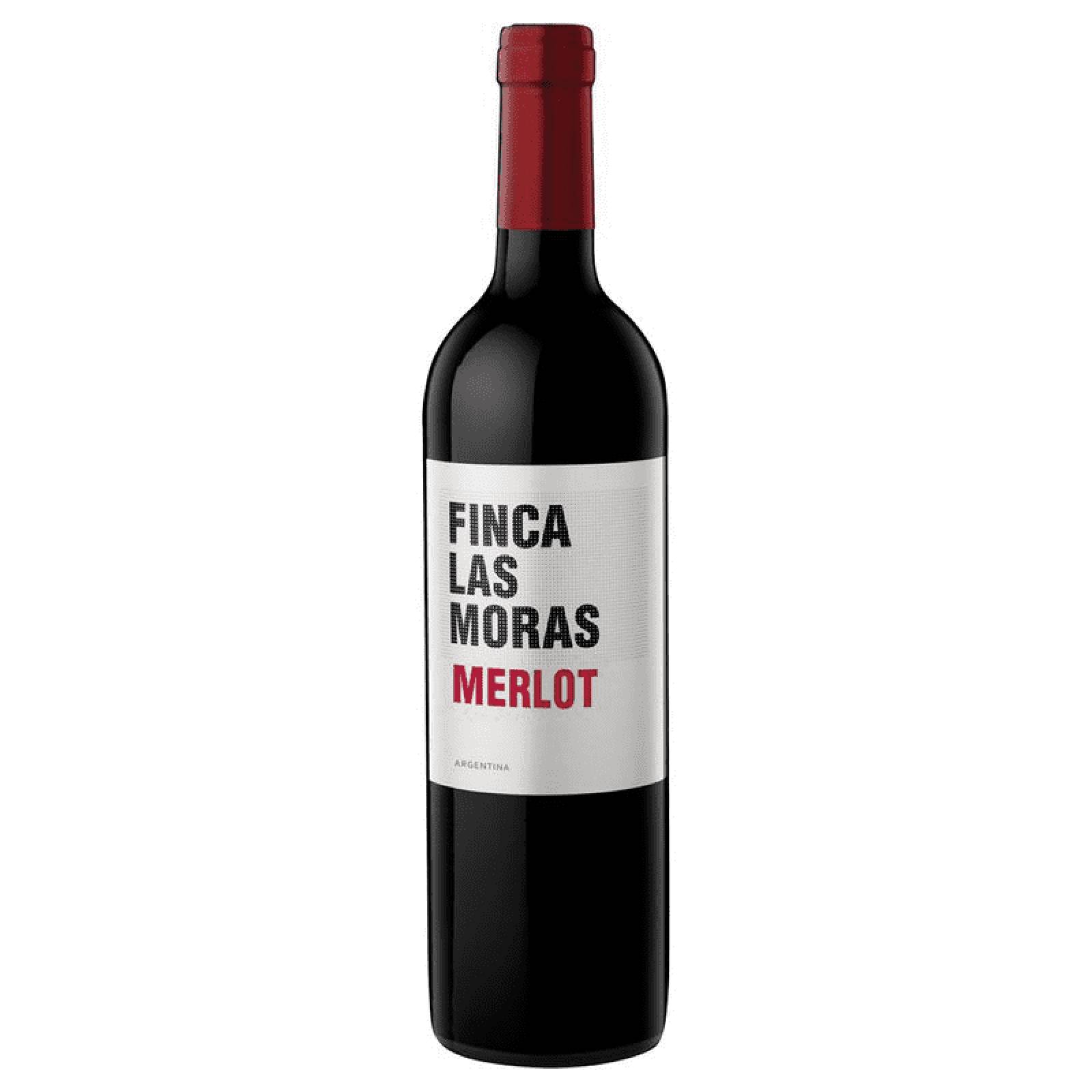 Vino Tinto Finca Las Moras Merlot 750 ml 