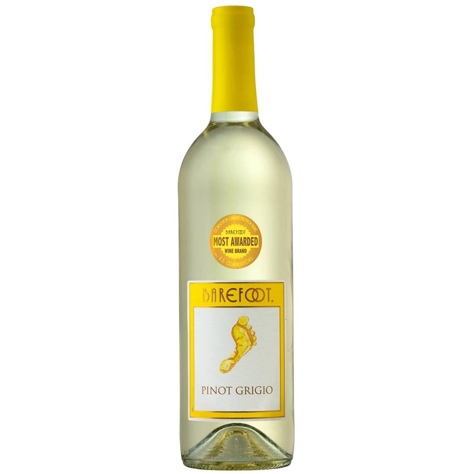 Vino Blanco Barefoot Pinot Grigio 750 ml 