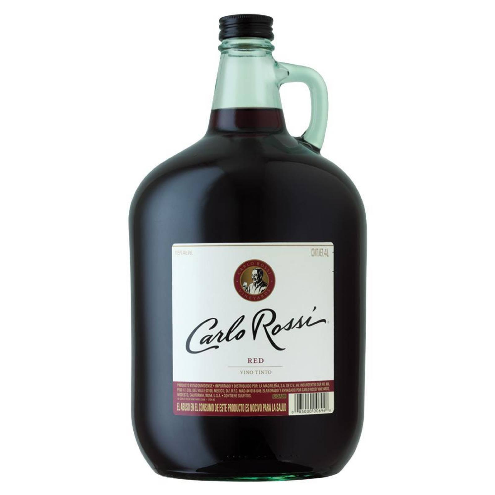 Vino Tinto Carlo Rossi Red 4 L 