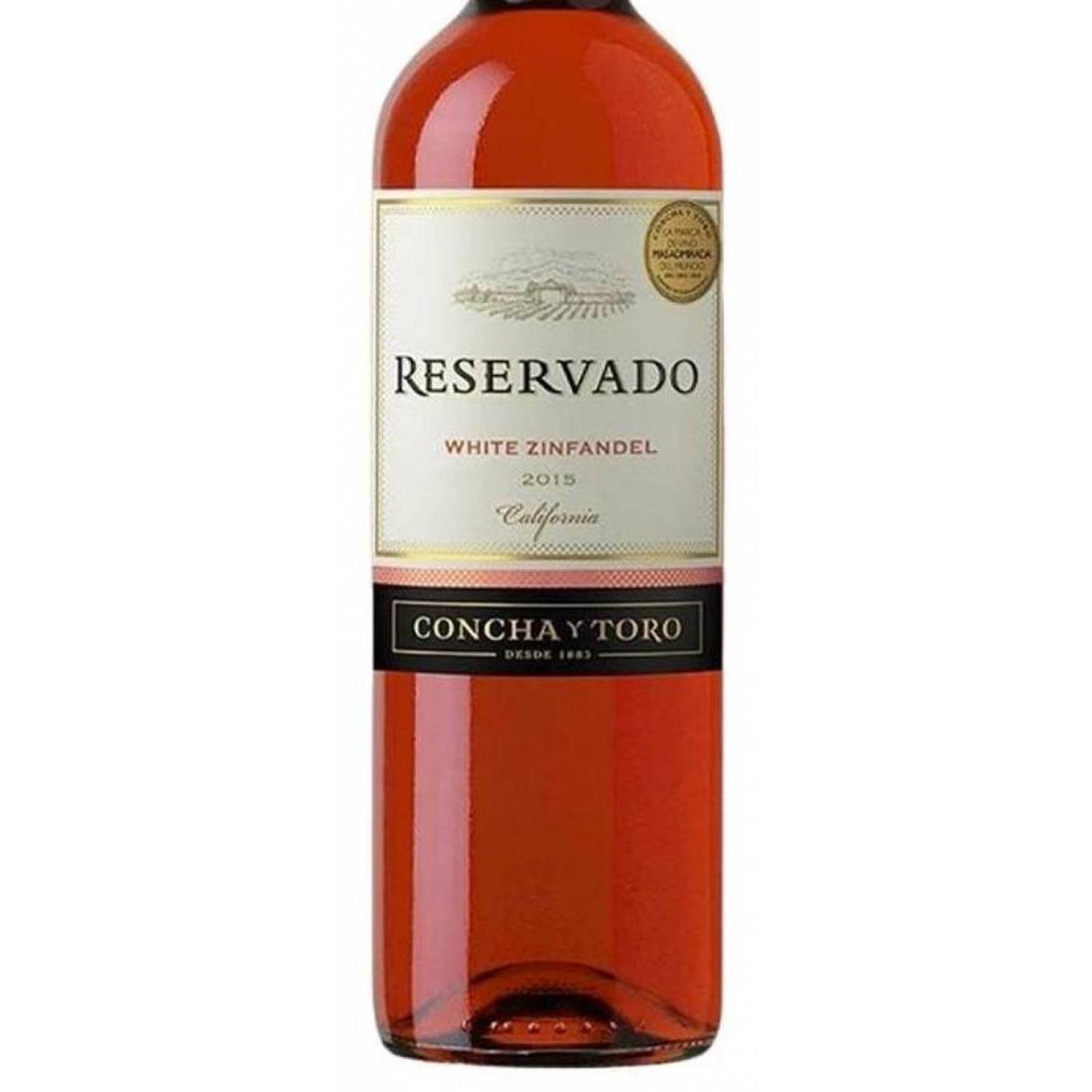 Pack de 2 Vino Rosado Concha Y Toro Reservado White Zinfandel 750 ml 