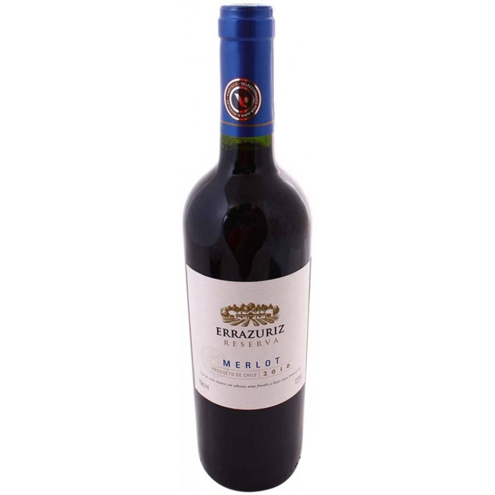 Pack de 2 Vino Tinto Errazuriz Reserva Merlot 750 ml 