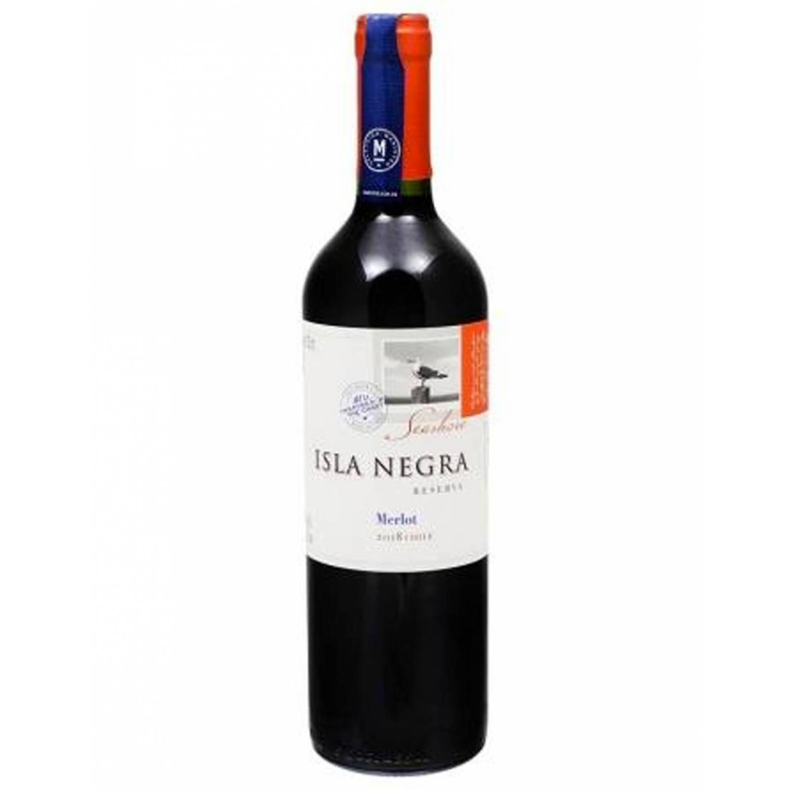 Pack de 2 Vino Tinto Isla Negra Merlot 750 ml