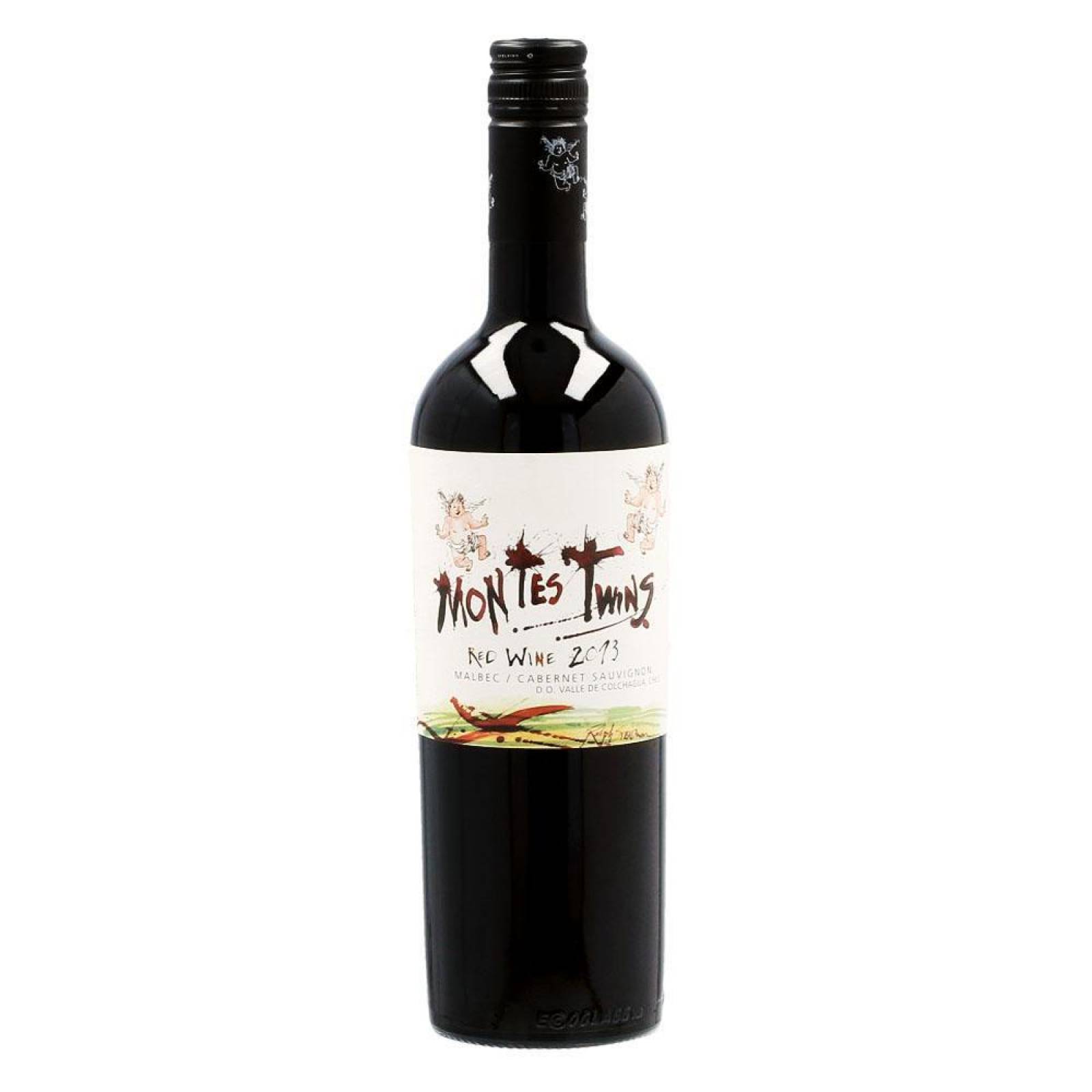 Pack de 2 Vino Tinto Montes Twins 750 ml 