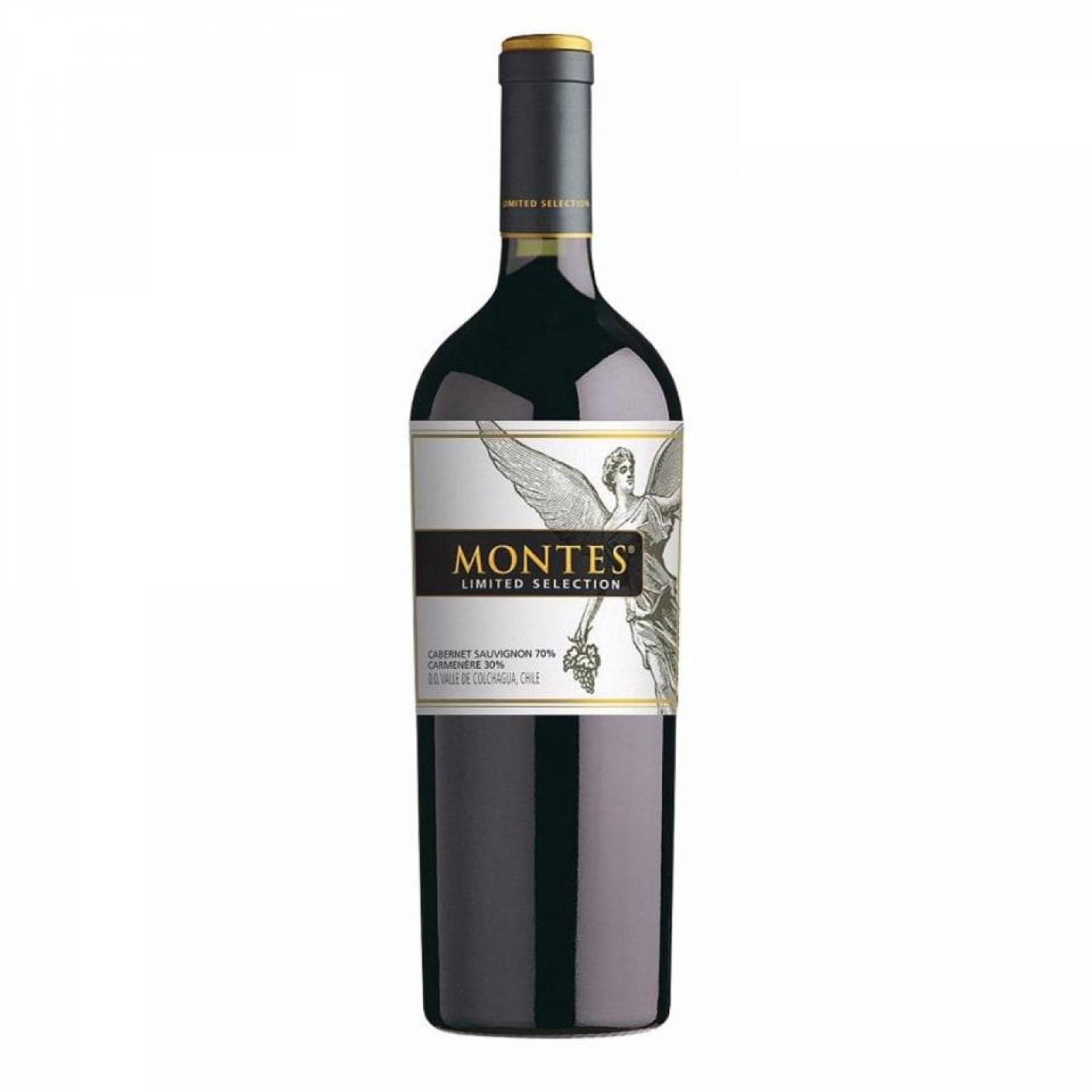 Pack de 4 Vino Tinto Montes Carmenere Cabernet Sauvignon 750 ml
