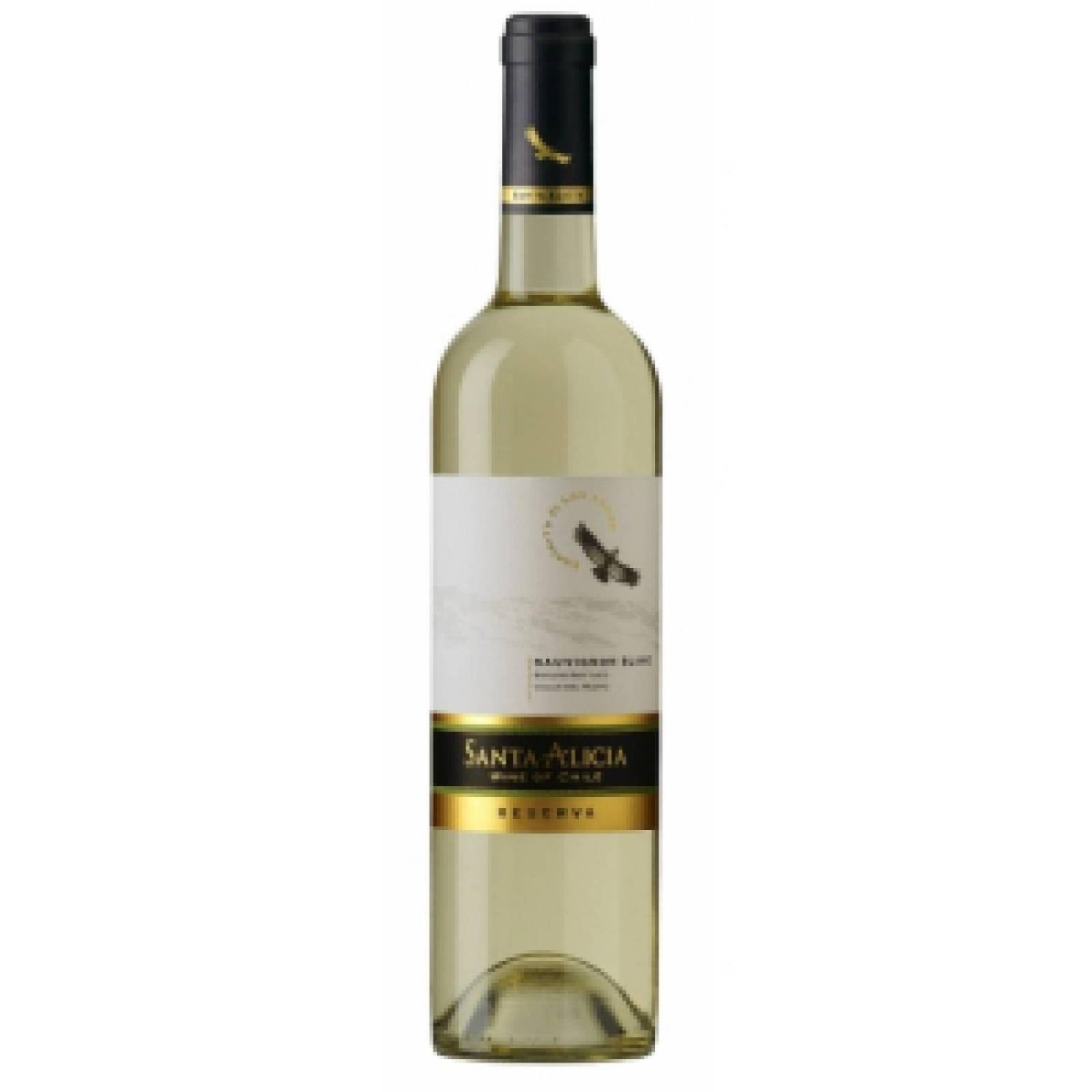 Pack de 2 Vino Blanco Santa Alicia Sauvignon Blanc 750 ml 