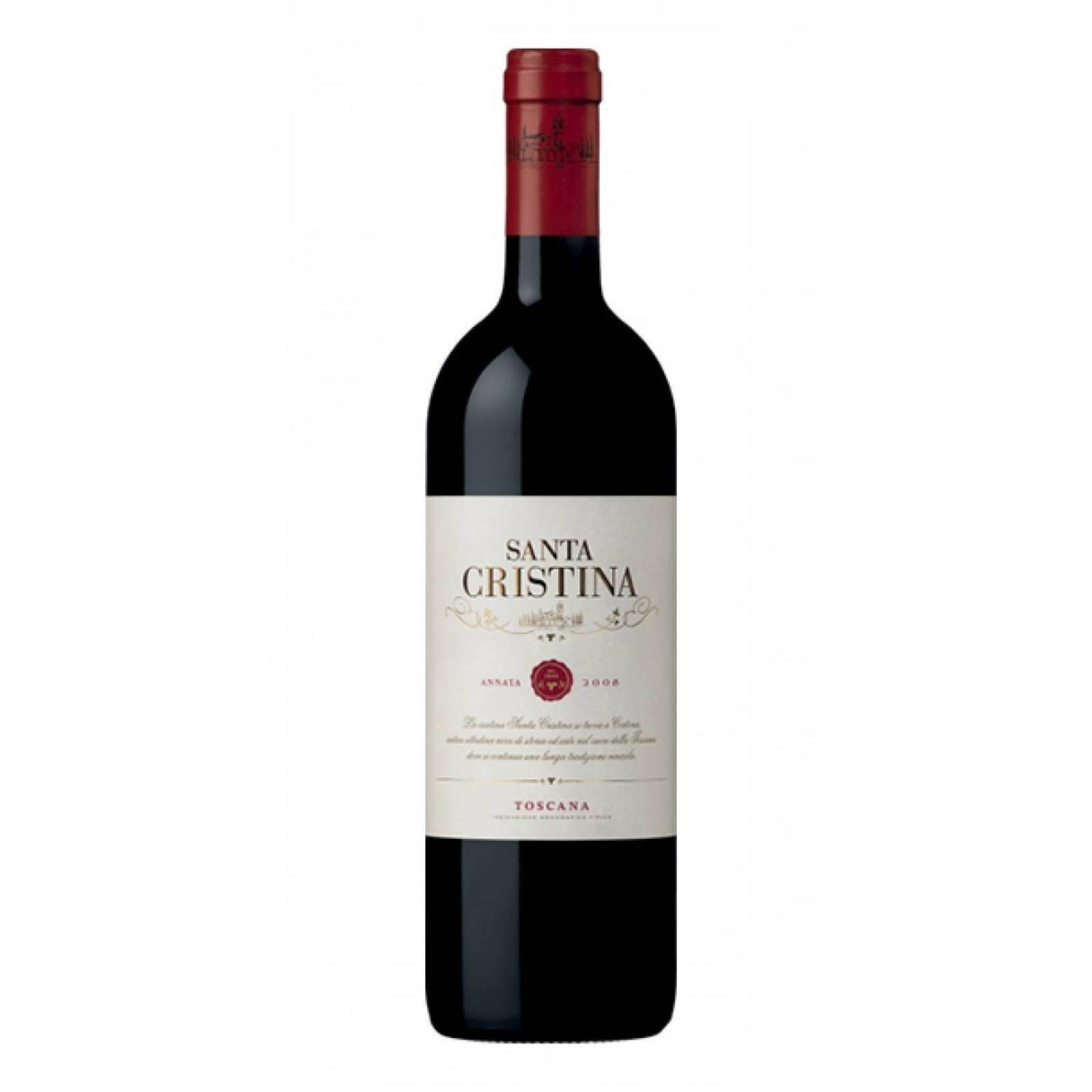 Vino Tinto Santa Cristina Sangiovese - Cabernet Franc - Cabernet Sauvignon 750 ml 