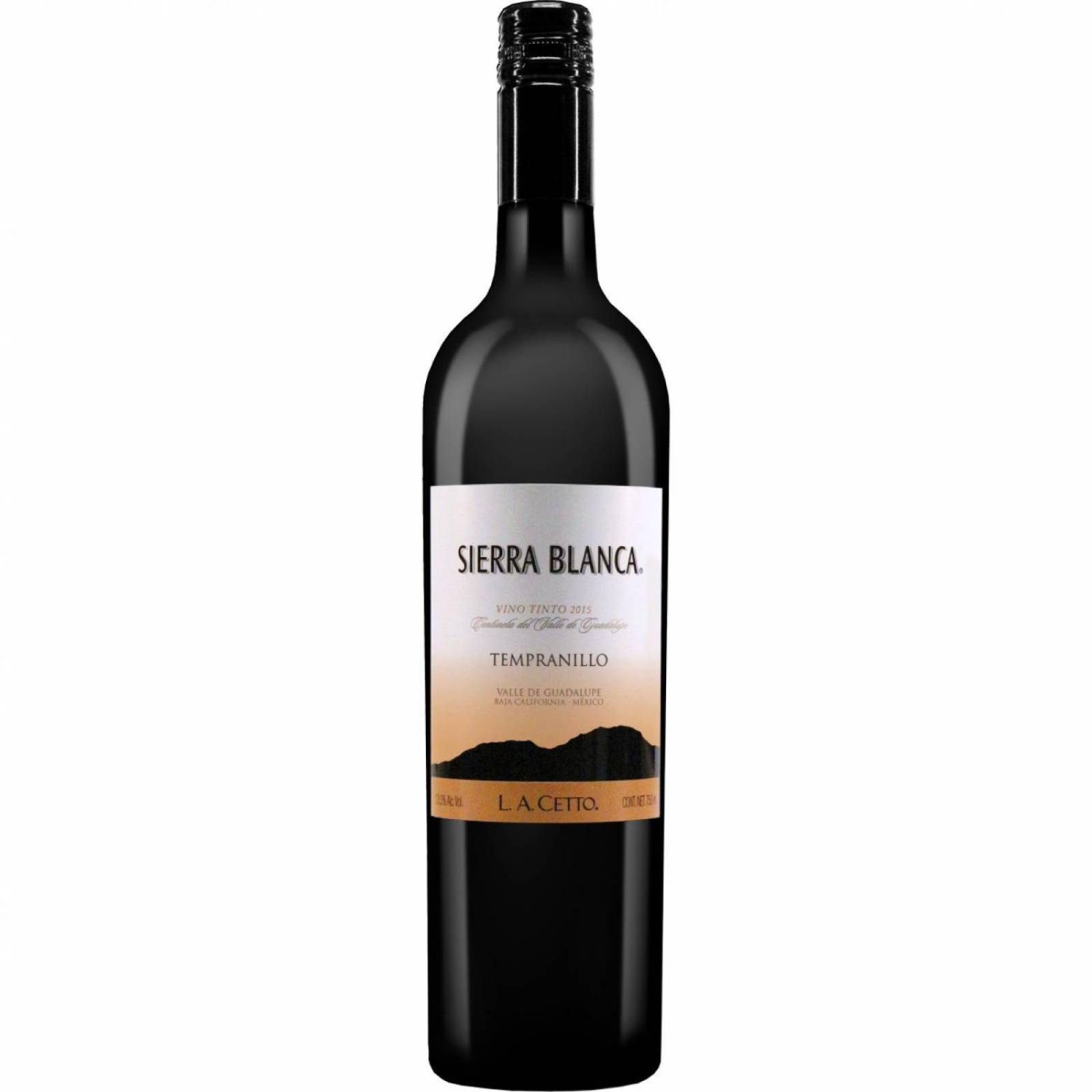 Caja de 6 Vino Tinto L.A. Cetto Sierra Blanca Tempranillo 750 ml 