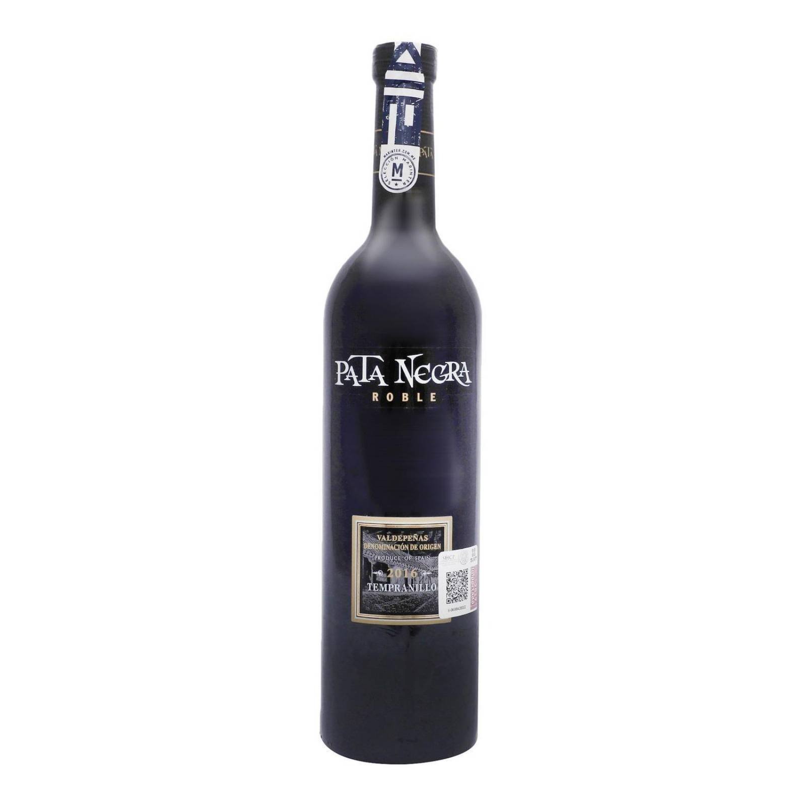 Pack de 4 Vino Tinto Pata Negra Roble 750 ml 