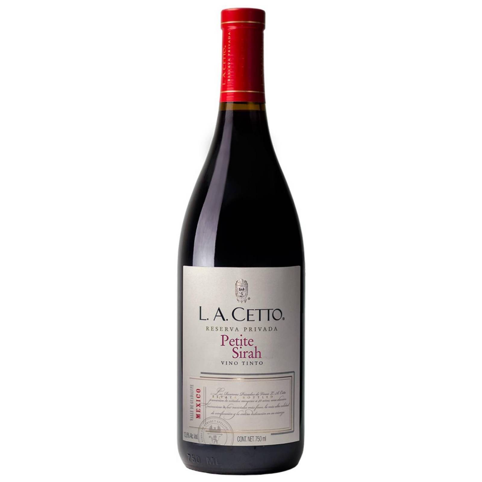 Vino Tinto L.A. Cetto Reserva Privada Petite Sirah 750 ml 