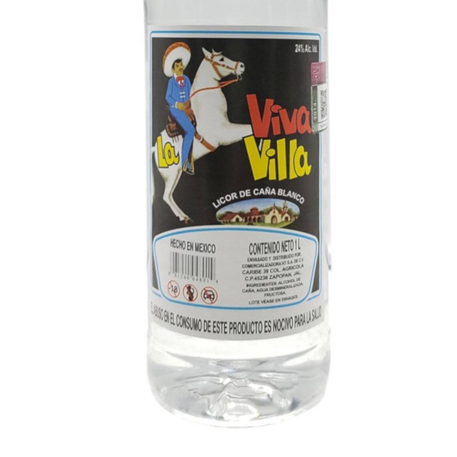 Aguardiente Viva Villa Pet 1 L 