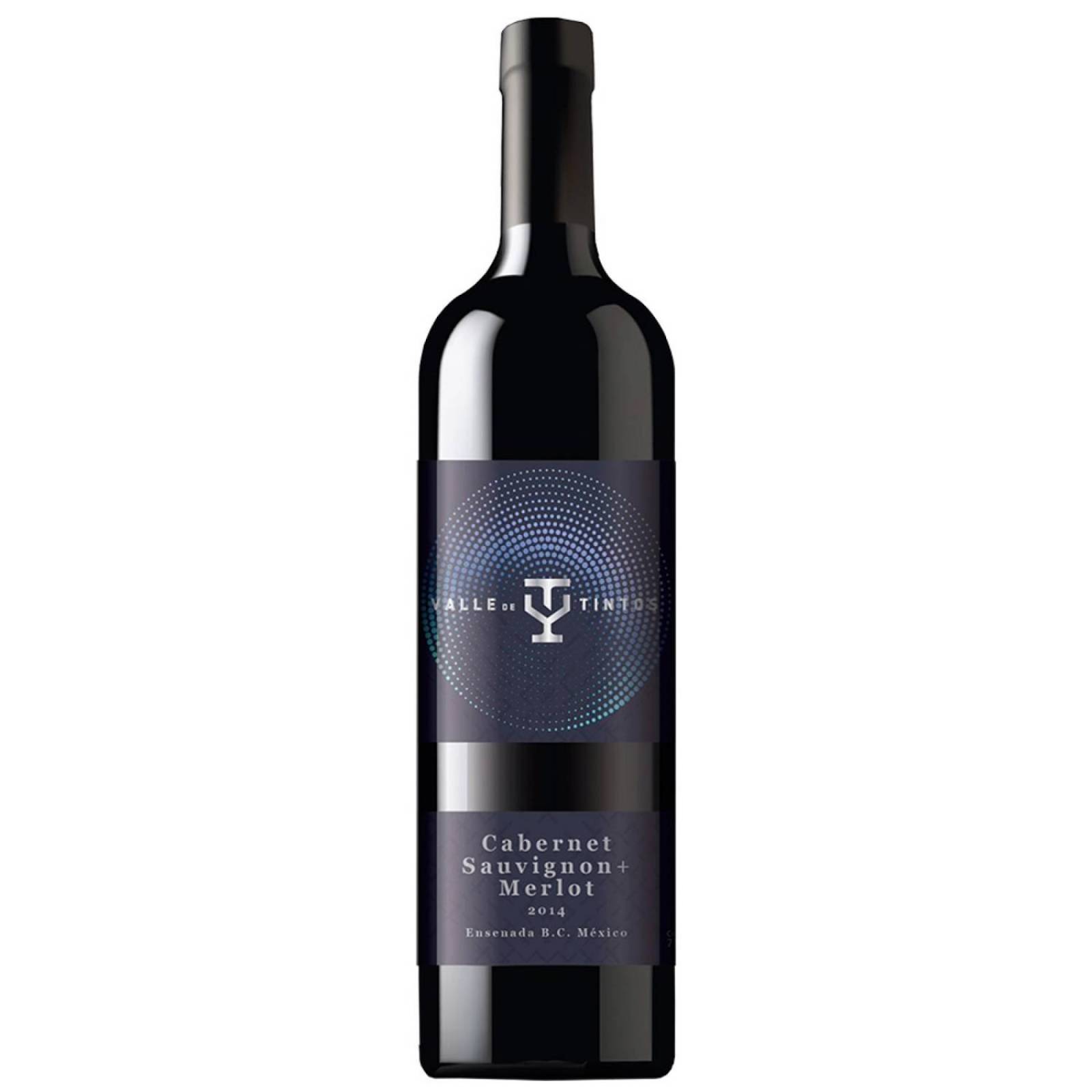 Vino Tinto Valle De Tintos Cabernet Sauvignon-Merlot 750 ml 