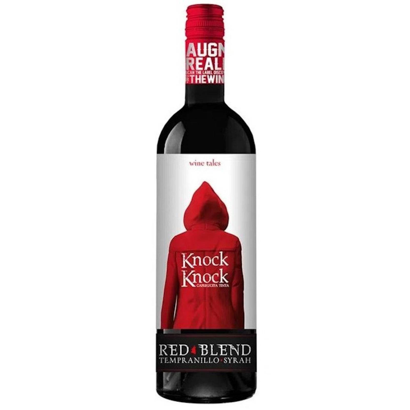 Vino Tinto Knock Knock Caperucita Temp Syrah 750 ml 