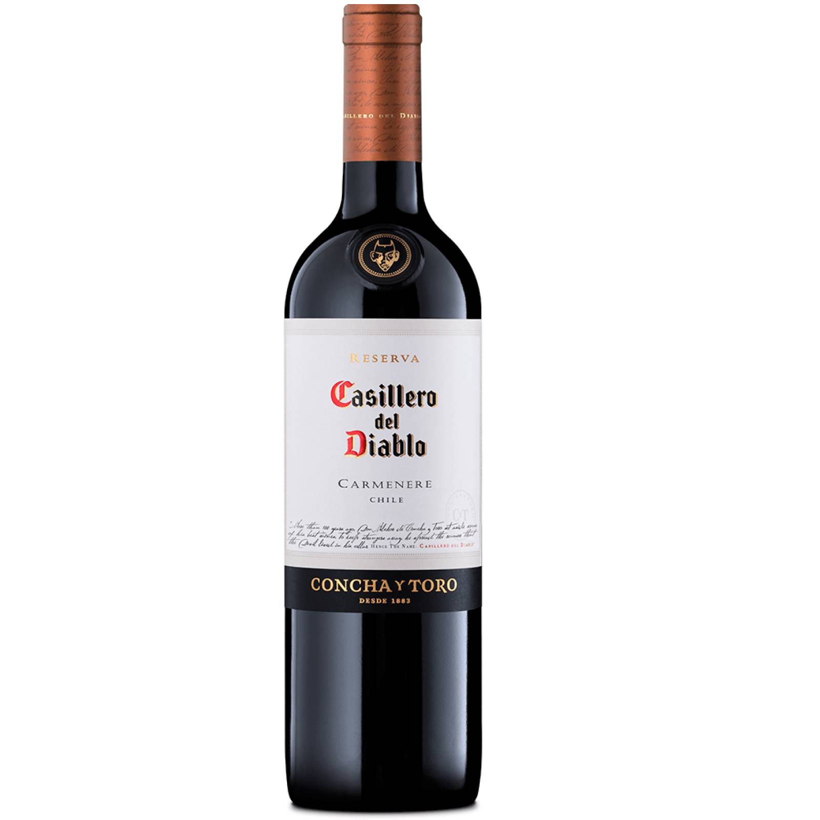 Vino Tinto Casillero Del Diablo Carmenere 750 ml 