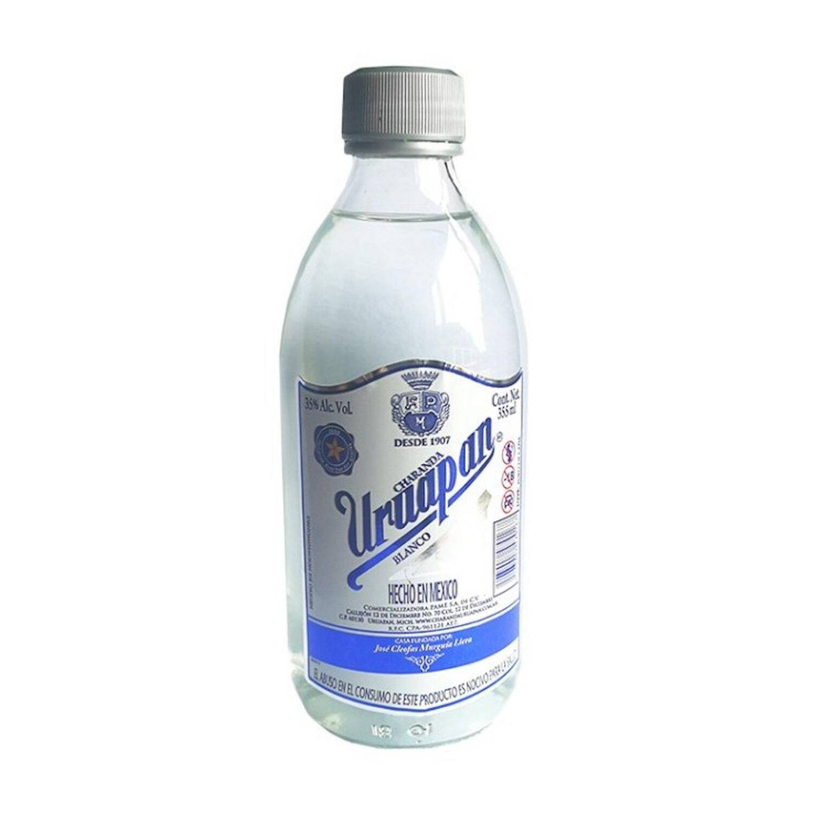 Charanda Uruapan Blanco 355 ml