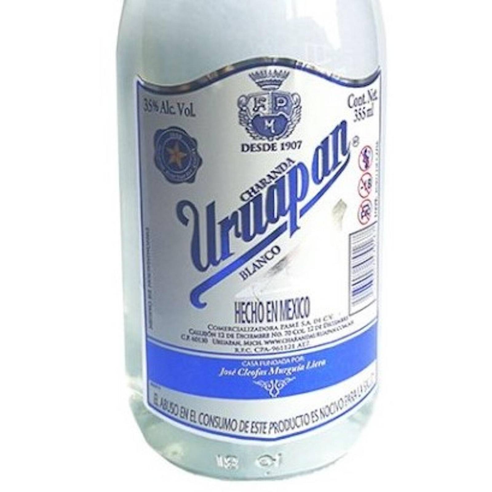 Charanda Uruapan Blanco 355 ml
