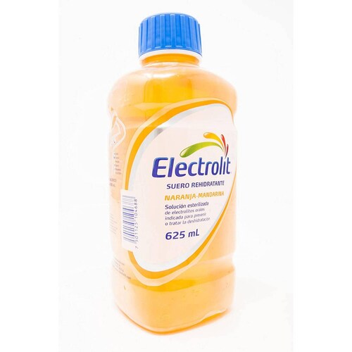 Pack de 12 Suero Electrolit Naranja Mandarina 625 ml 