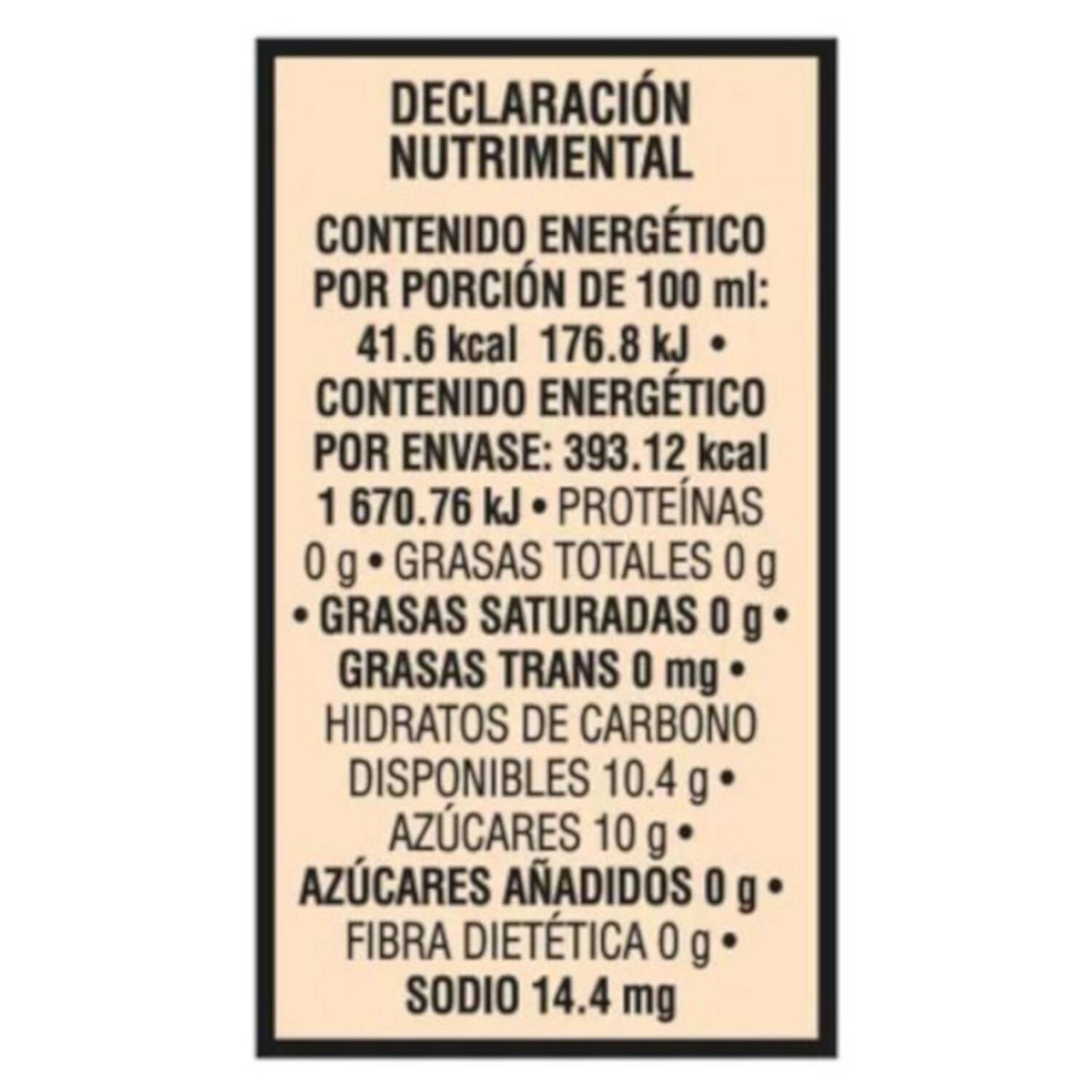 Pack de 12 Jugo Sonrisa Natura Naranja 946 ml