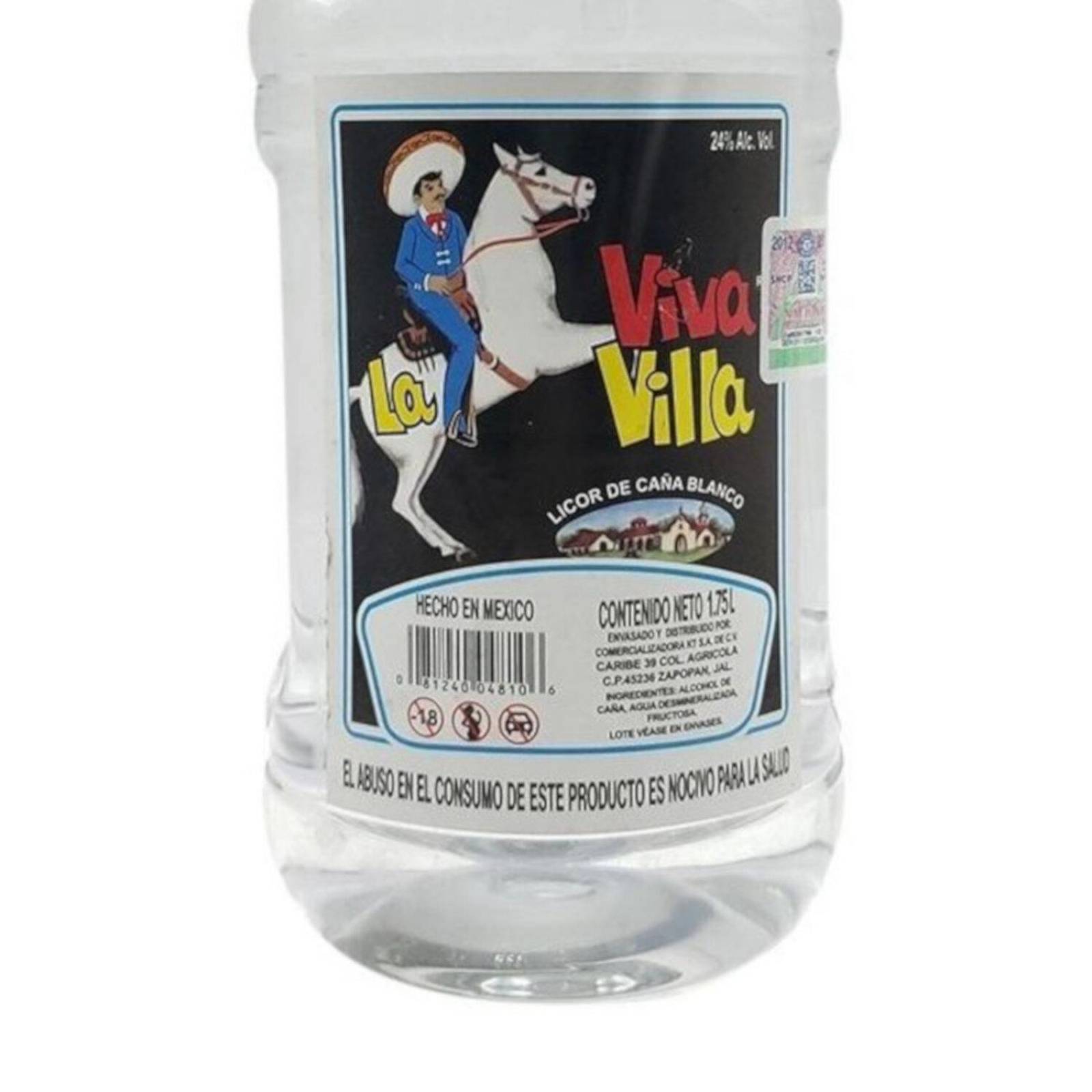 Aguardiente Viva Villa Pet 1.75 L 