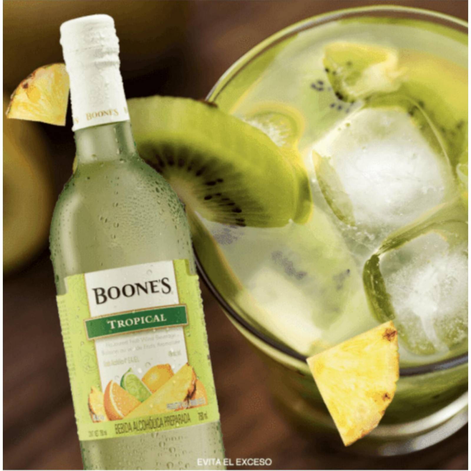 Pack de 12 Licor Boones Tropical 750 ml 