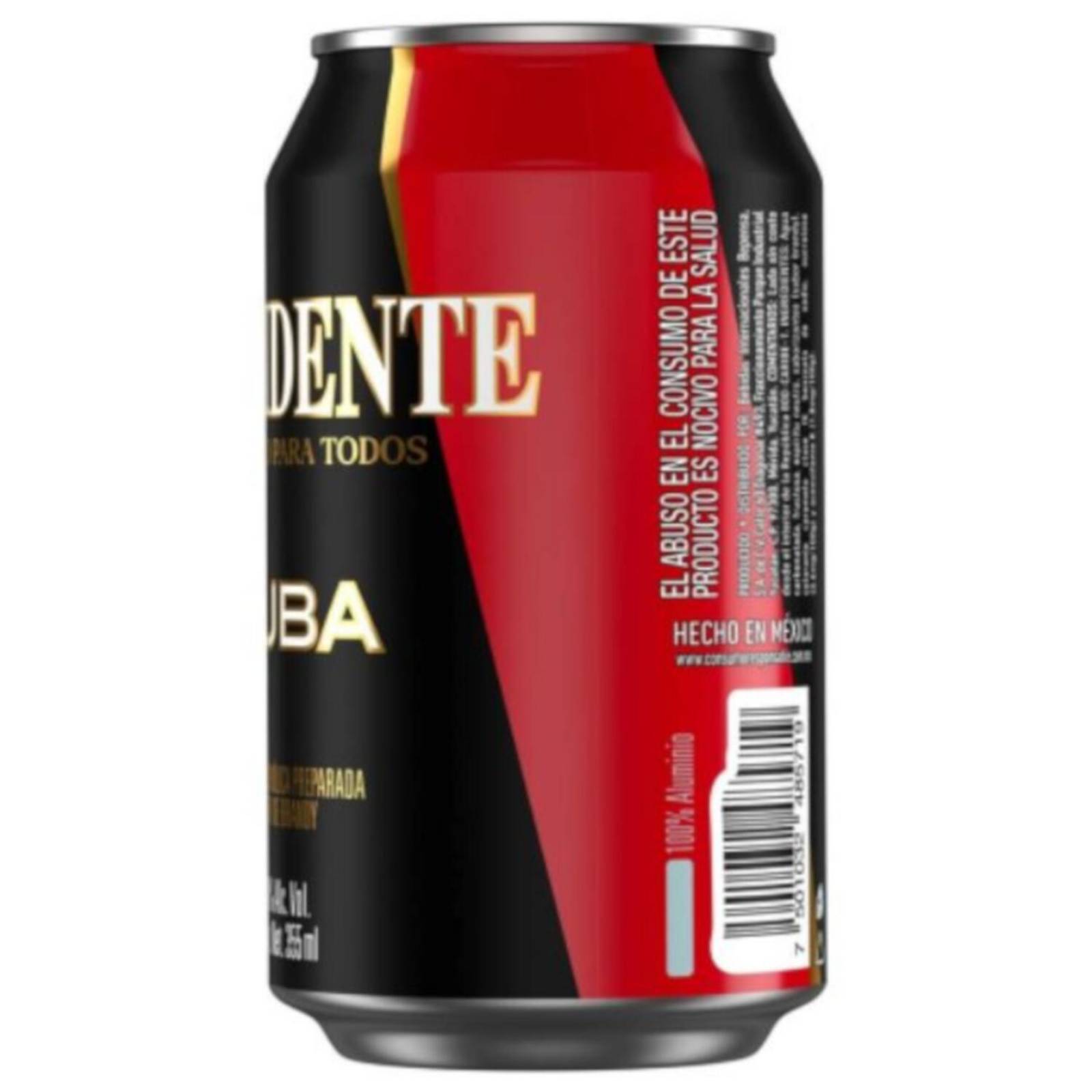 Pack de 12 Bebida Preparada Presidente de Cuba Lata 355 ml 