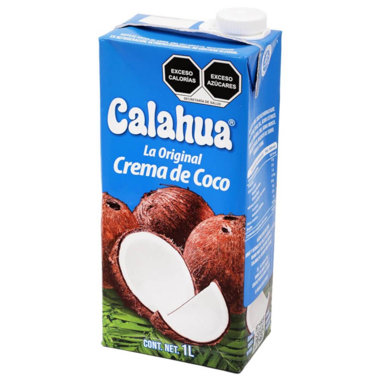 Pack de 12 Crema Calahua de Coco Tetra Brick 1 L 