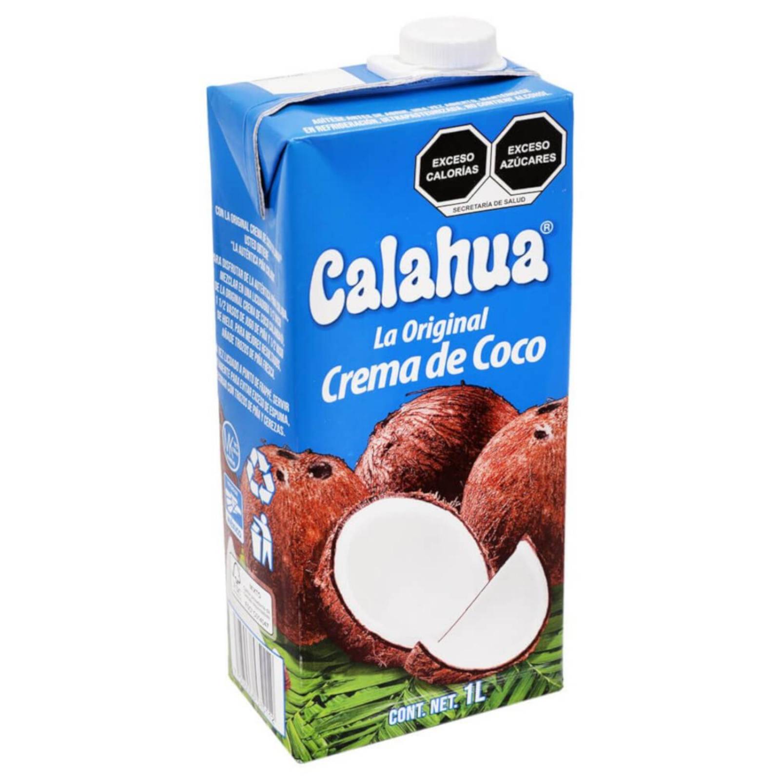 Pack de 12 Crema Calahua de Coco Tetra Brick 1 L 
