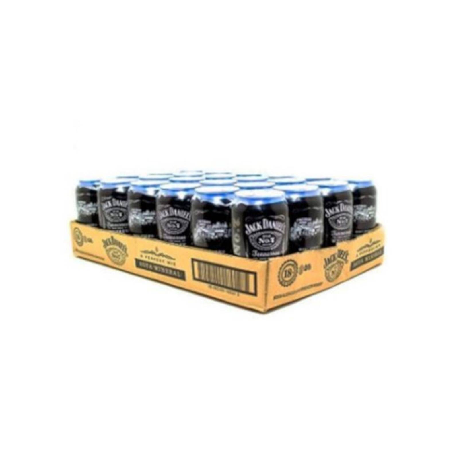 Pack de 24 Bebida Preparada Jack Daniels Agua Mineral Lata 473 ml 
